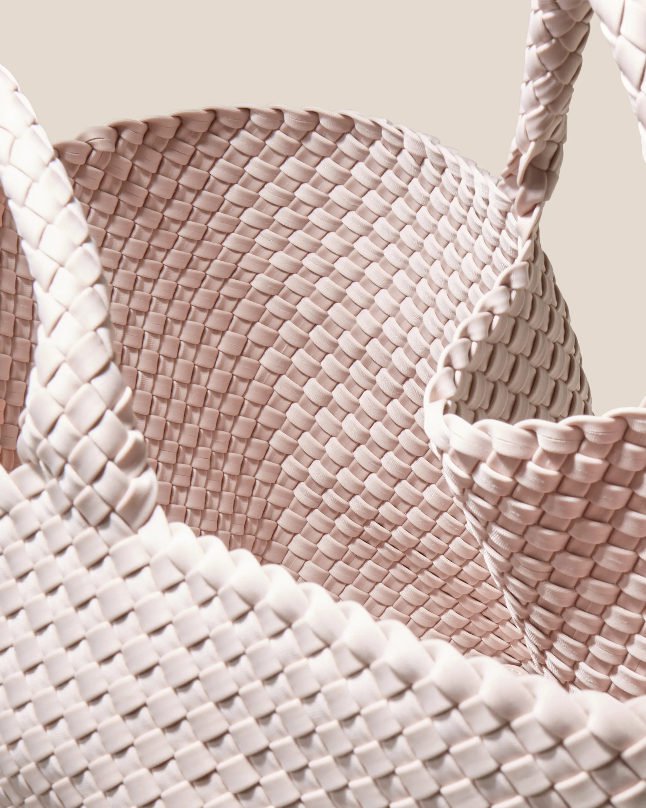 St. Barths Large Tote | Shell Pink sold by Naghedi product image thumbnail 2