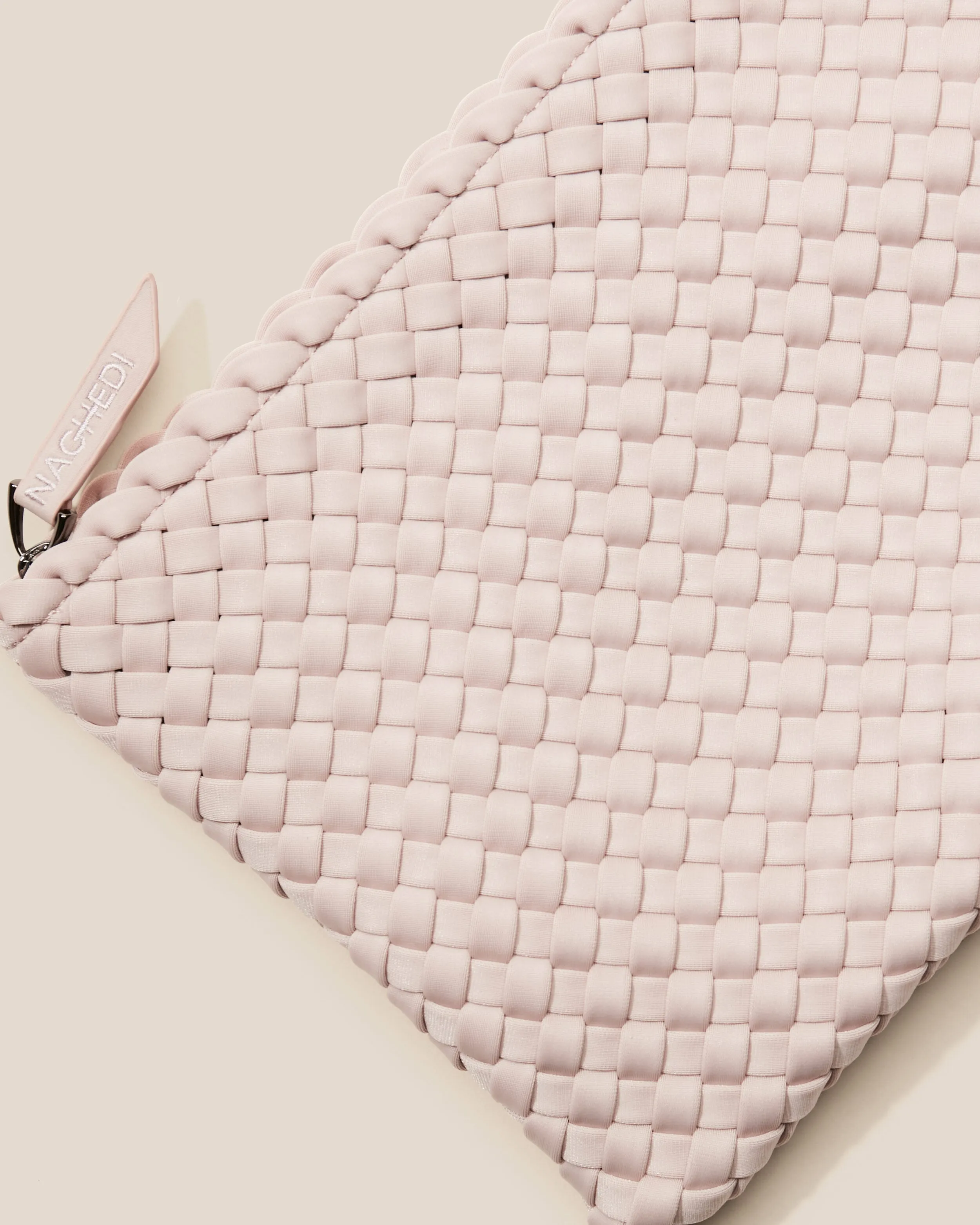 St. Barths Large Tote | Shell Pink sold by Naghedi product image thumbnail 3