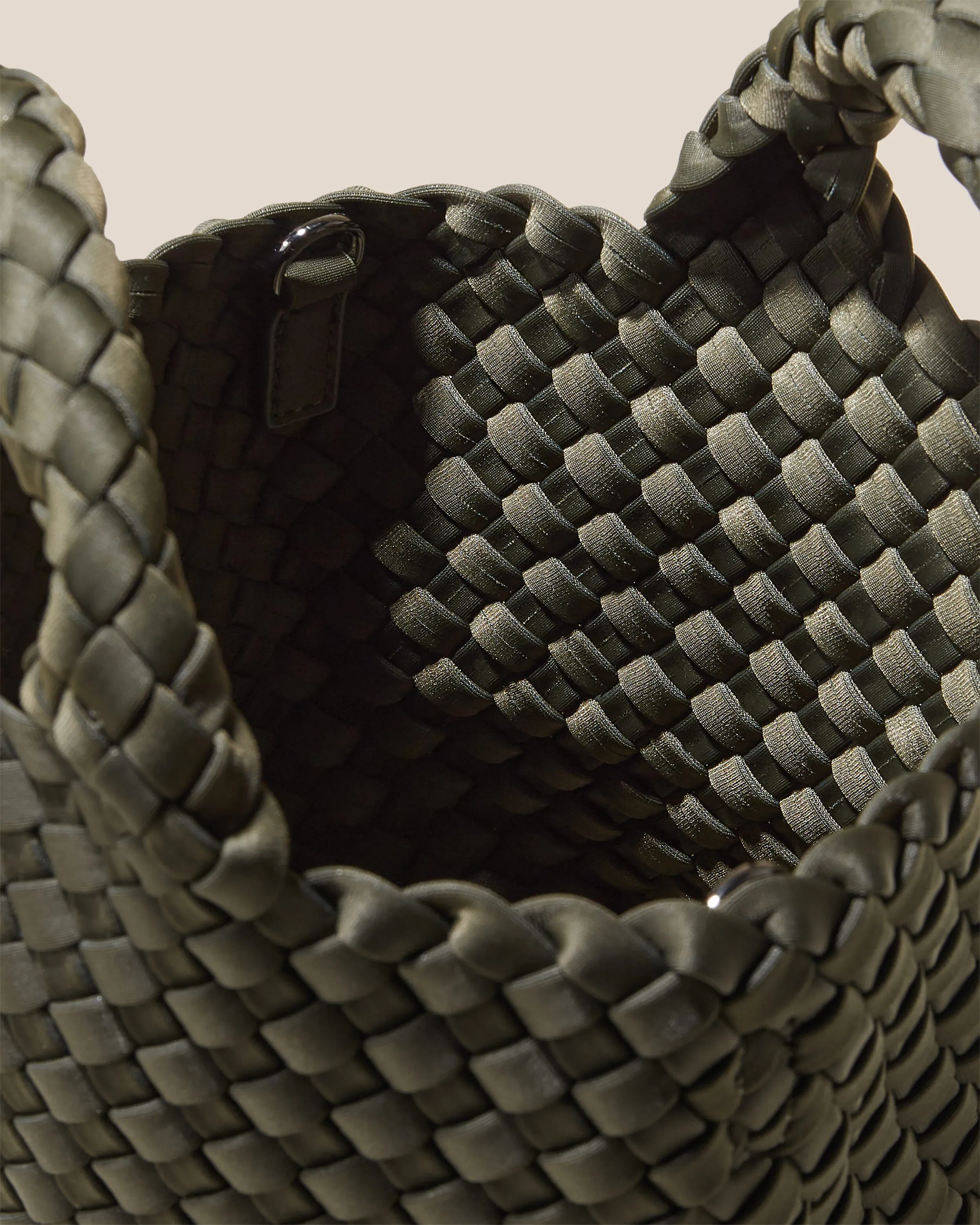 St. Barths Petit Tote | Olive sold by Naghedi product image thumbnail 2