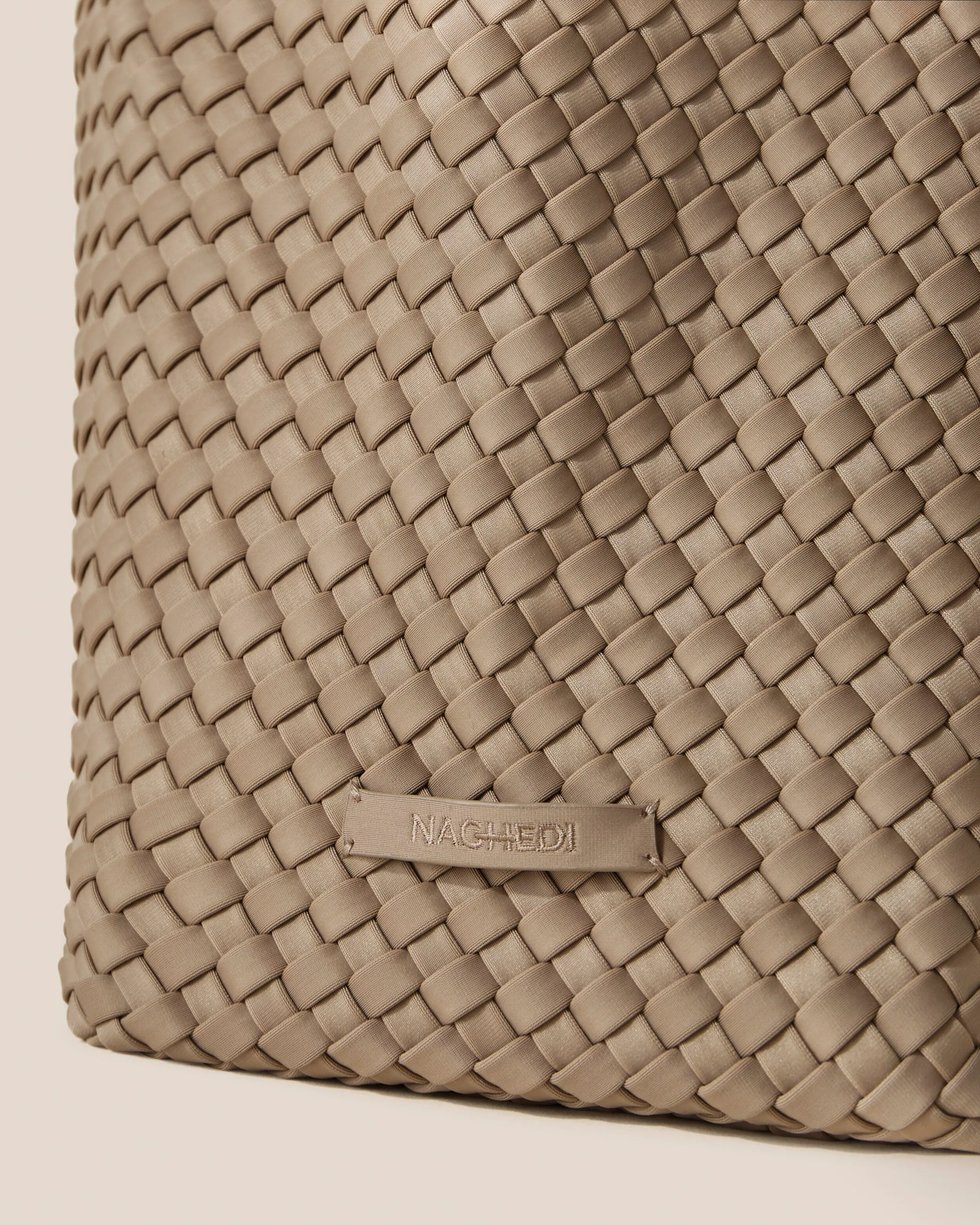 St. Barths Medium Tote | Cashmere sold by Naghedi product image thumbnail 4