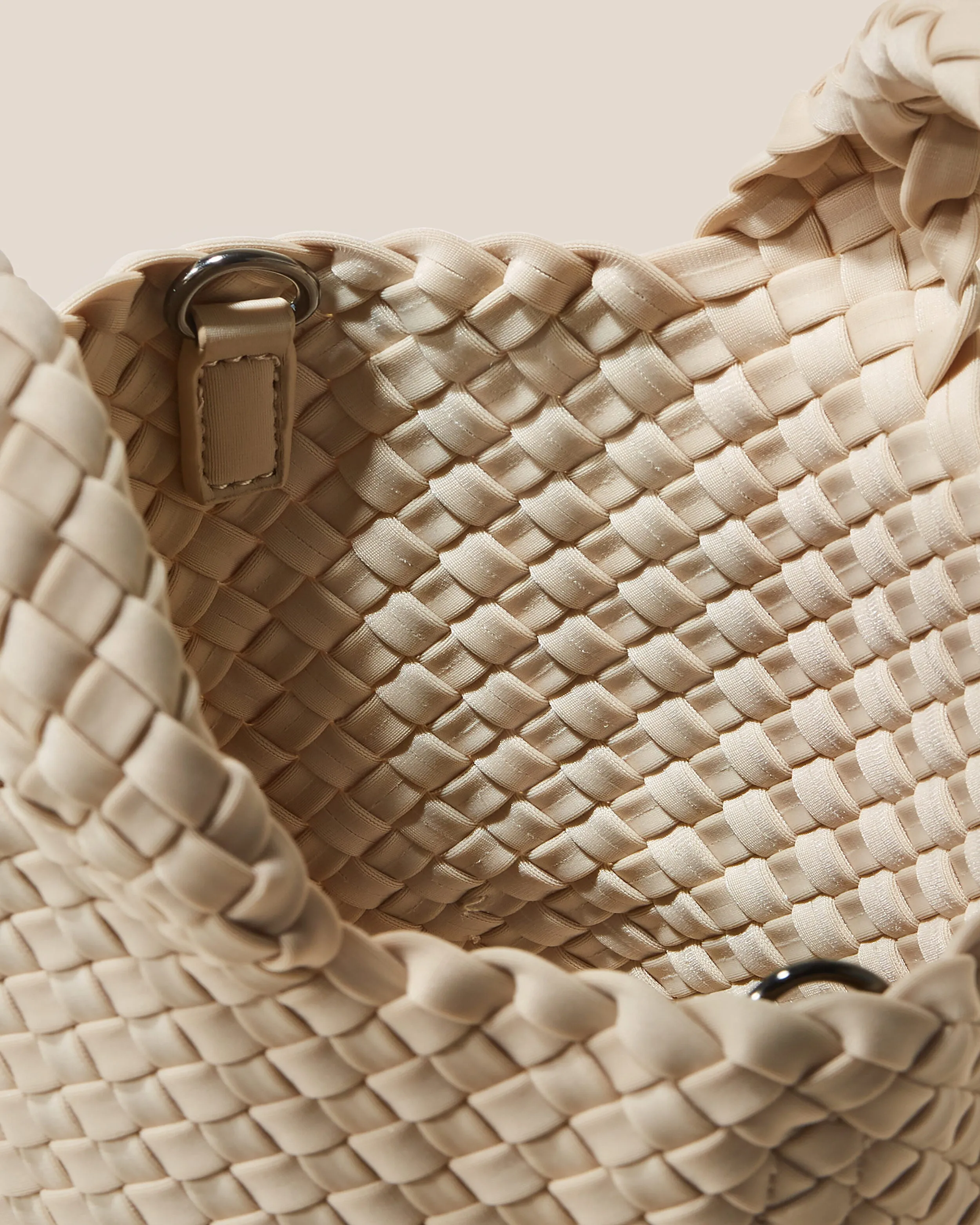 St. Barths Petit Tote | Ecru sold by Naghedi product image thumbnail 2