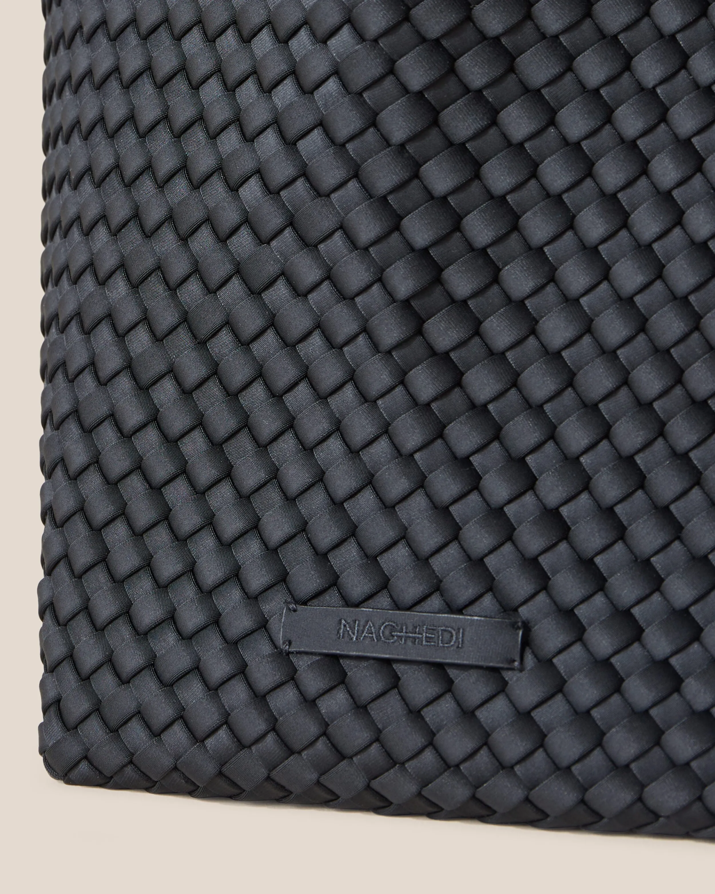 St. Barths Large Tote | Onyx sold by Naghedi product image thumbnail 4