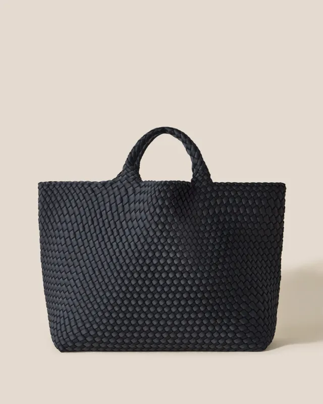 St. Barths Large Tote | Onyx sold by Naghedi