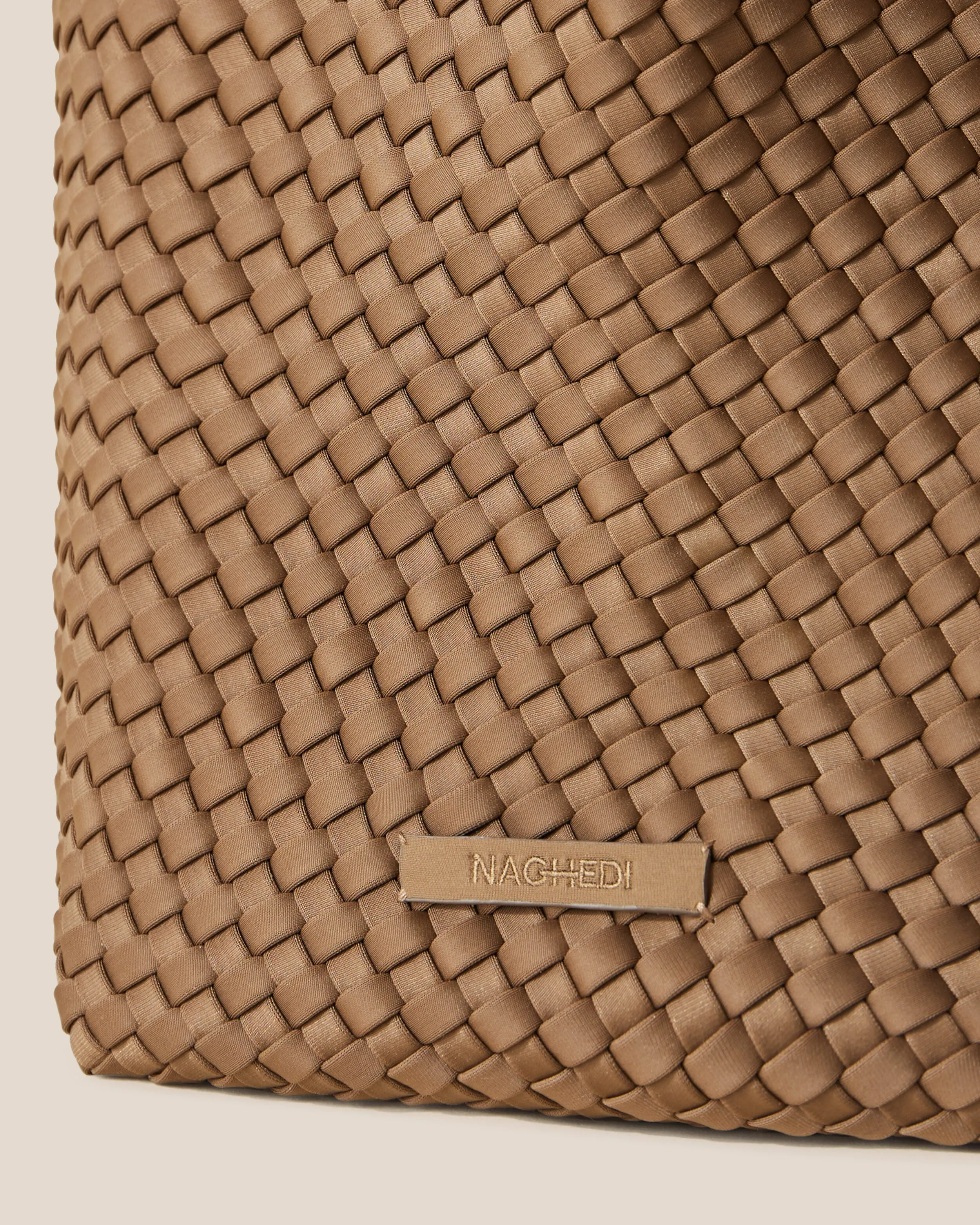 St. Barths Large Tote | Mink sold by Naghedi product image thumbnail 4