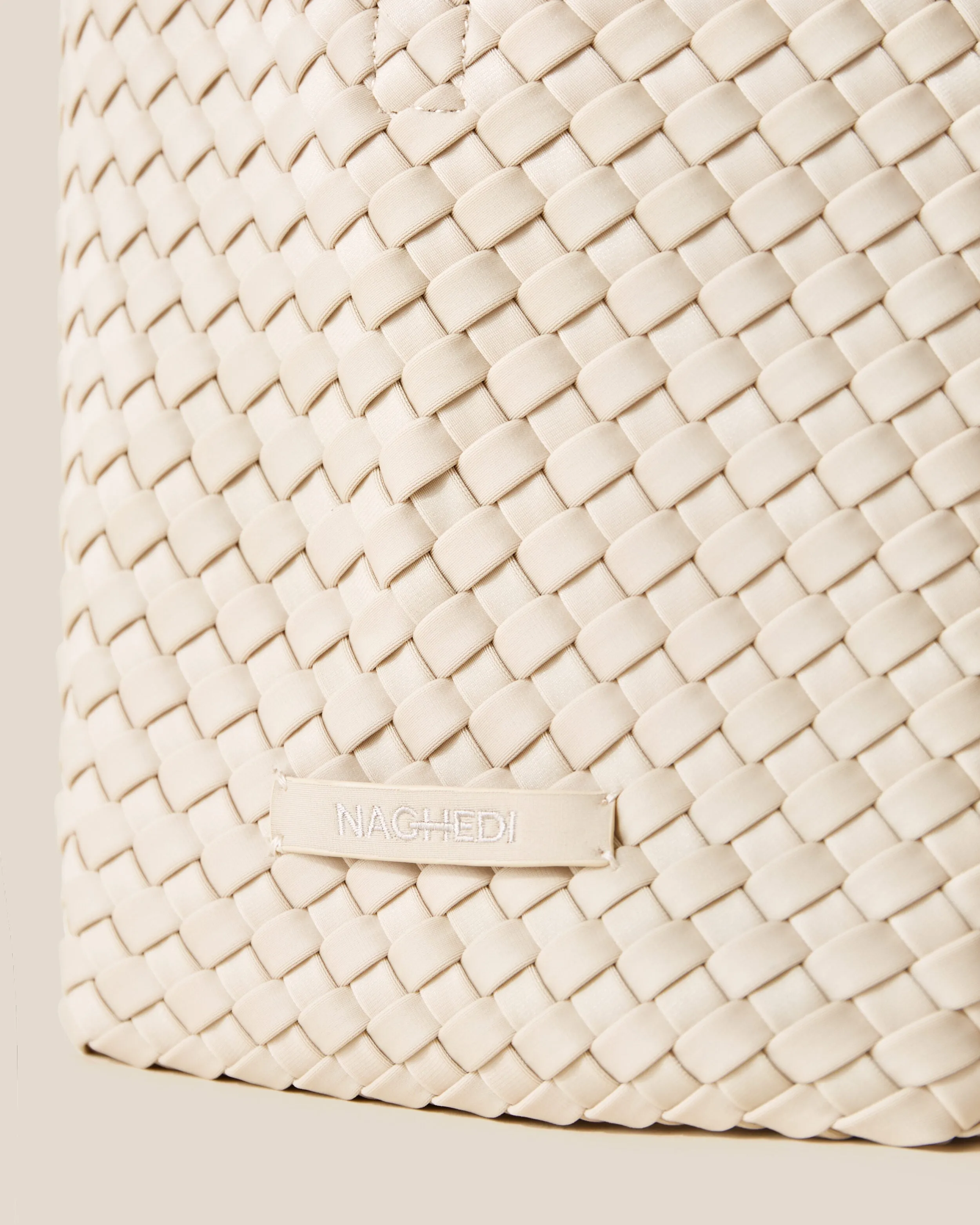 St. Barths Small Tote | Ecru sold by Naghedi product image thumbnail 4