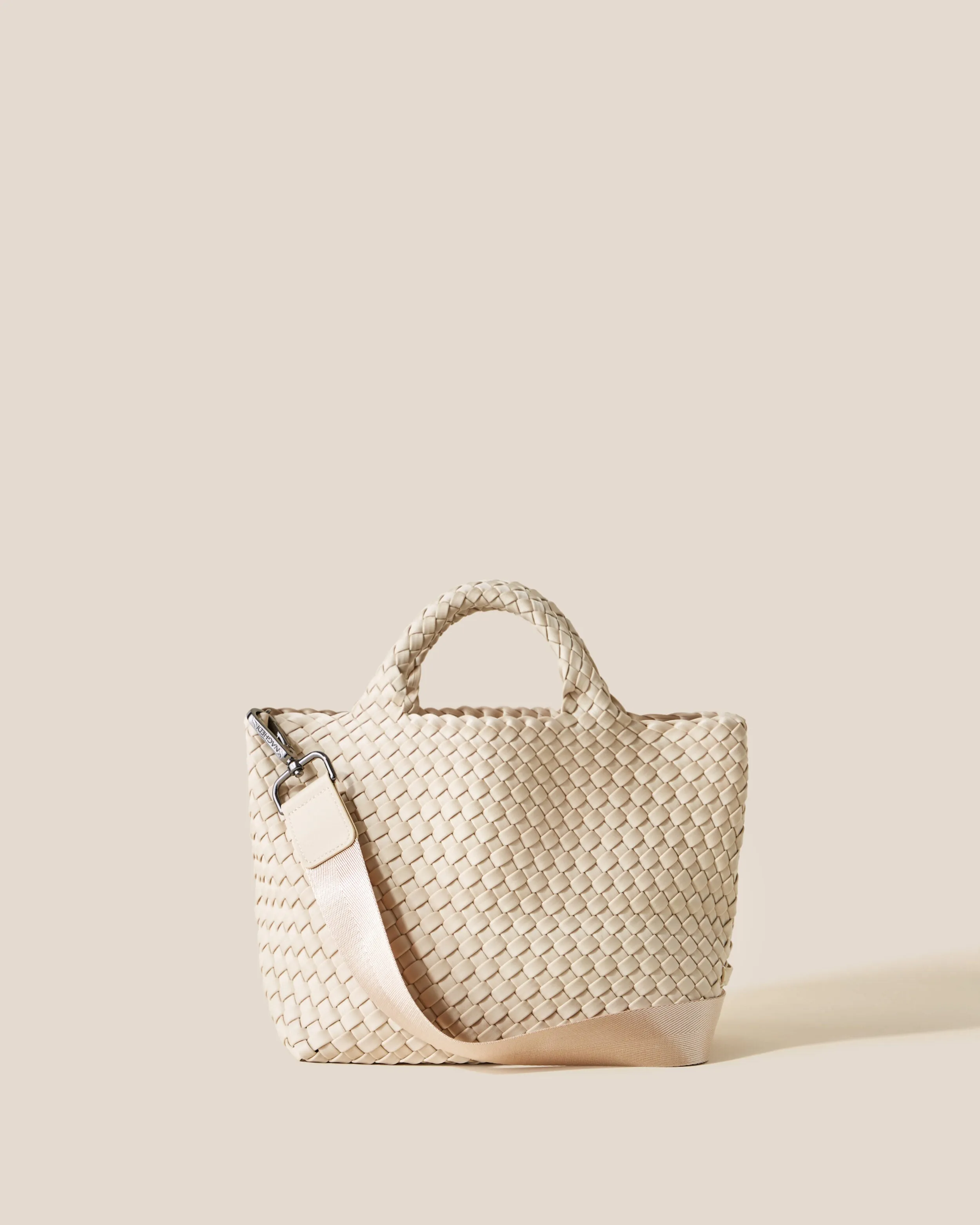 St. Barths Small Tote | Ecru sold by Naghedi