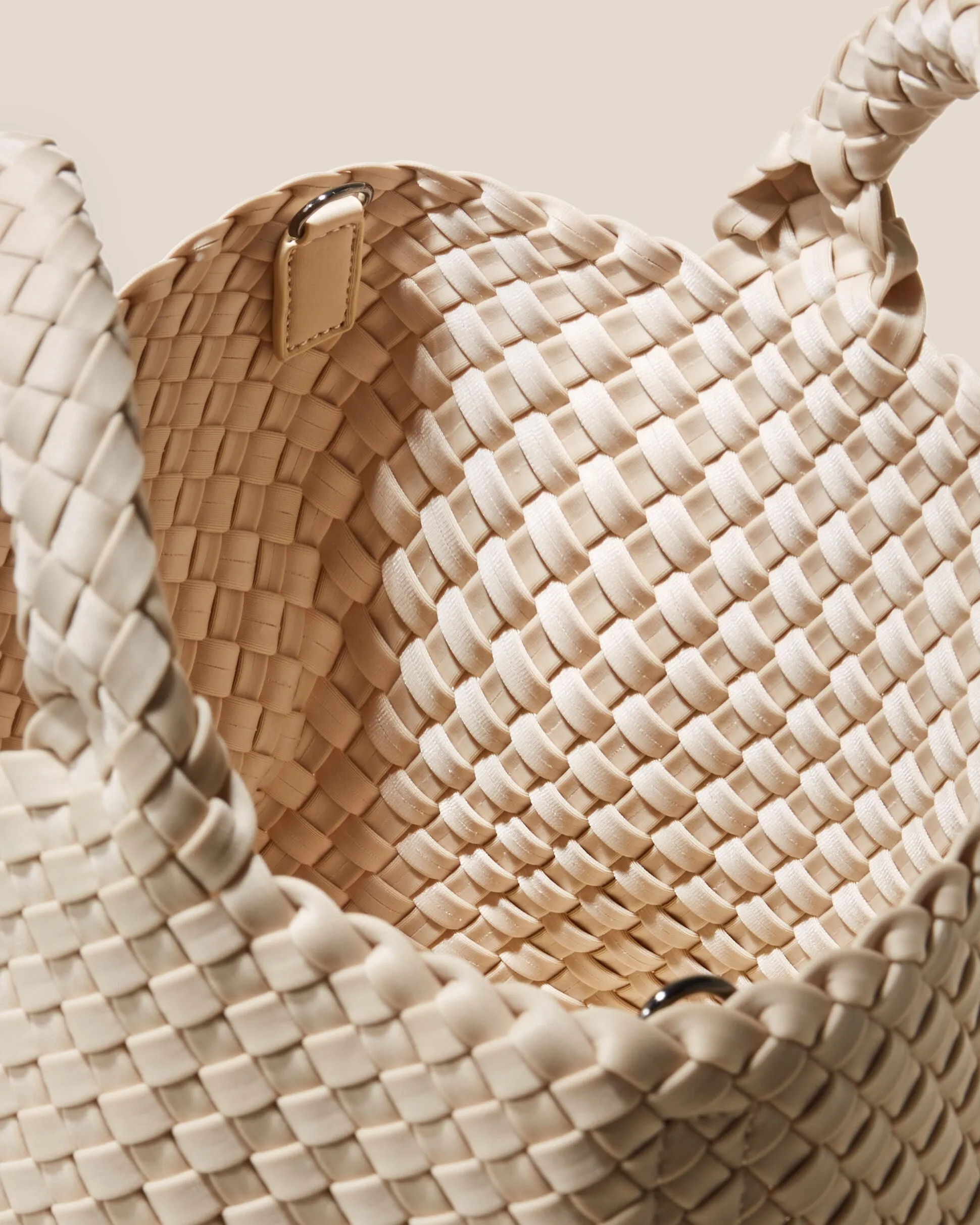 St. Barths Small Tote | Ecru sold by Naghedi product image thumbnail 2