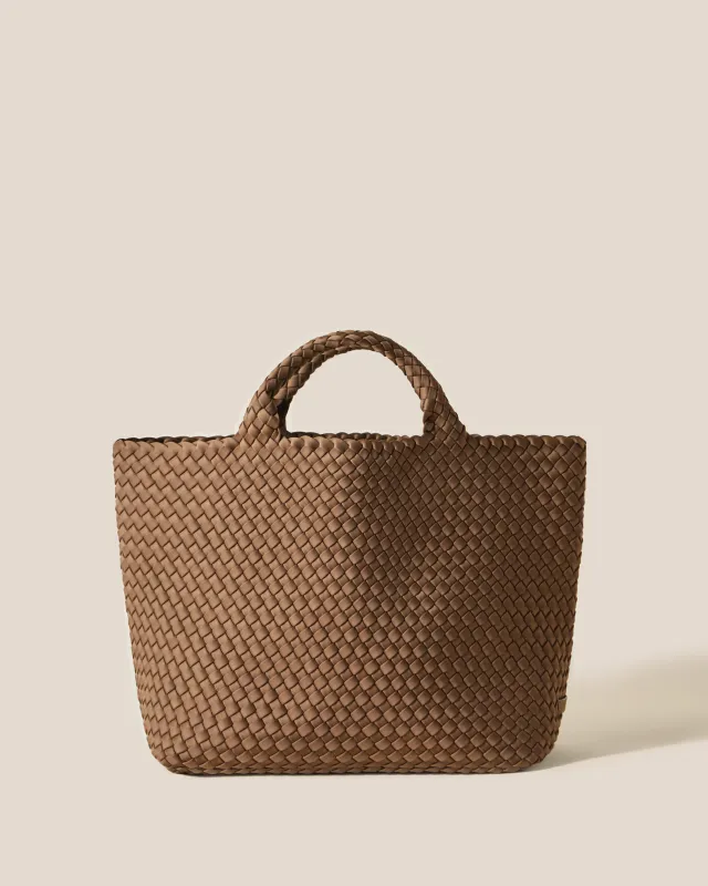 St. Barths Medium Tote | Mink sold by Naghedi