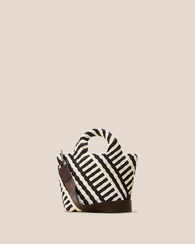 St. Barths Petit Tote Striped Geo | Roma sold by Naghedi
