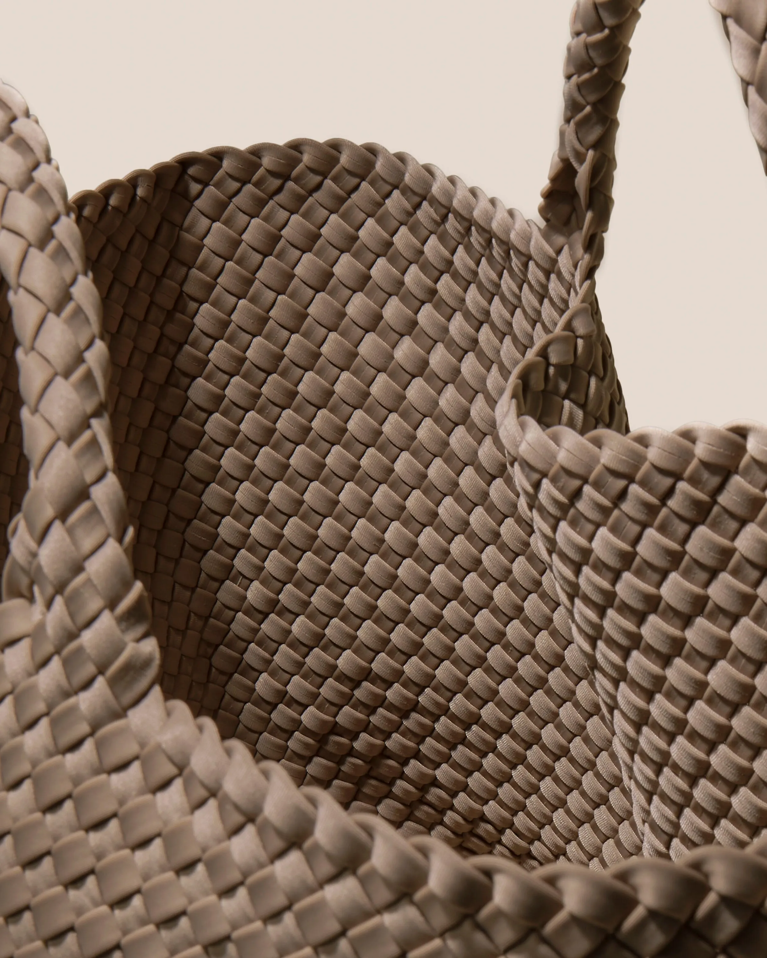 St. Barths Large Tote | Cashmere sold by Naghedi product image thumbnail 2