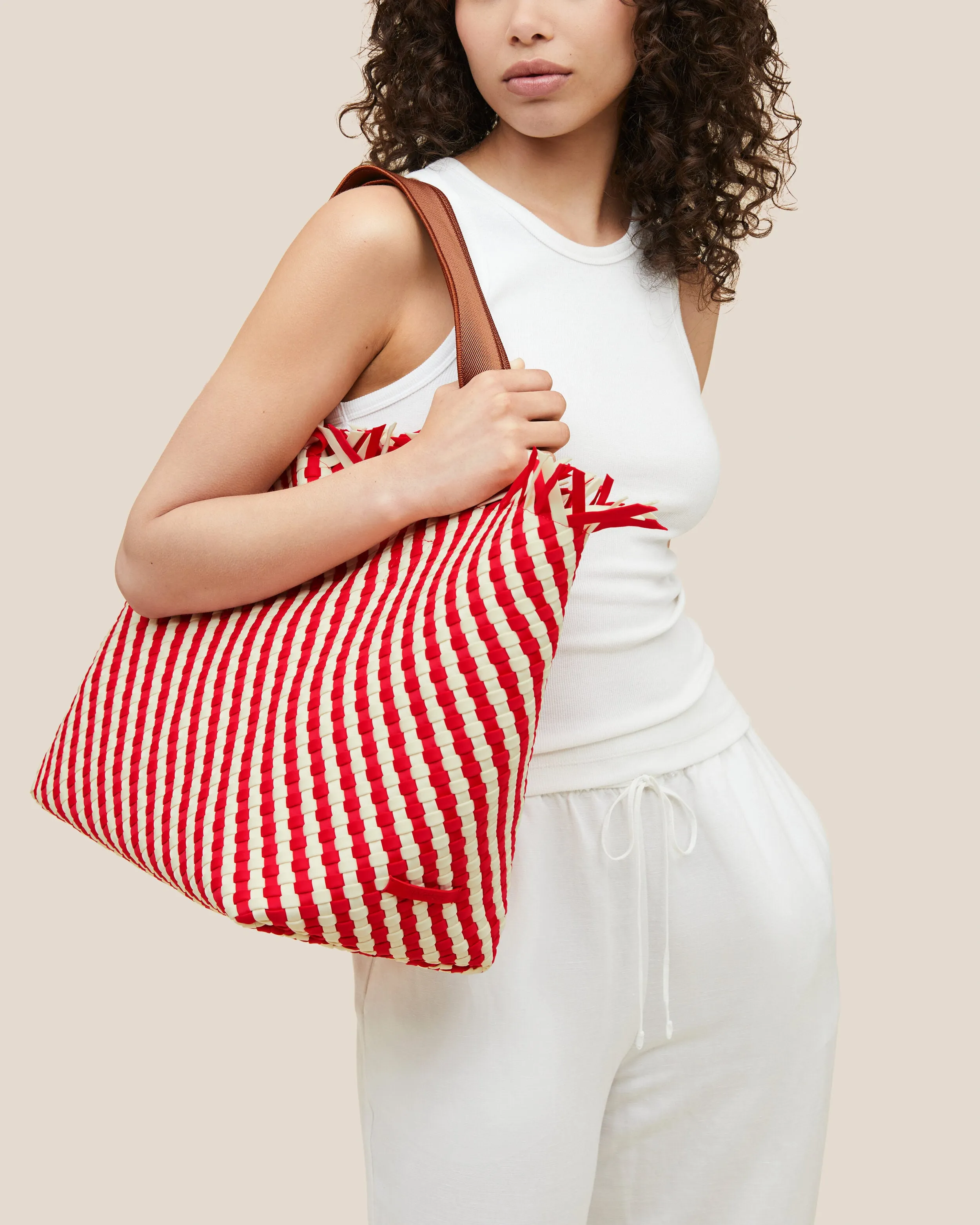 Havana Large Tote Striped | Amalfi sold by Naghedi product image thumbnail 5
