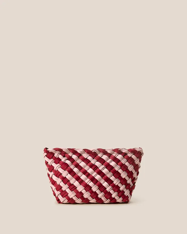 Gigi Clutch Double Weave | Lychee made by Naghedi