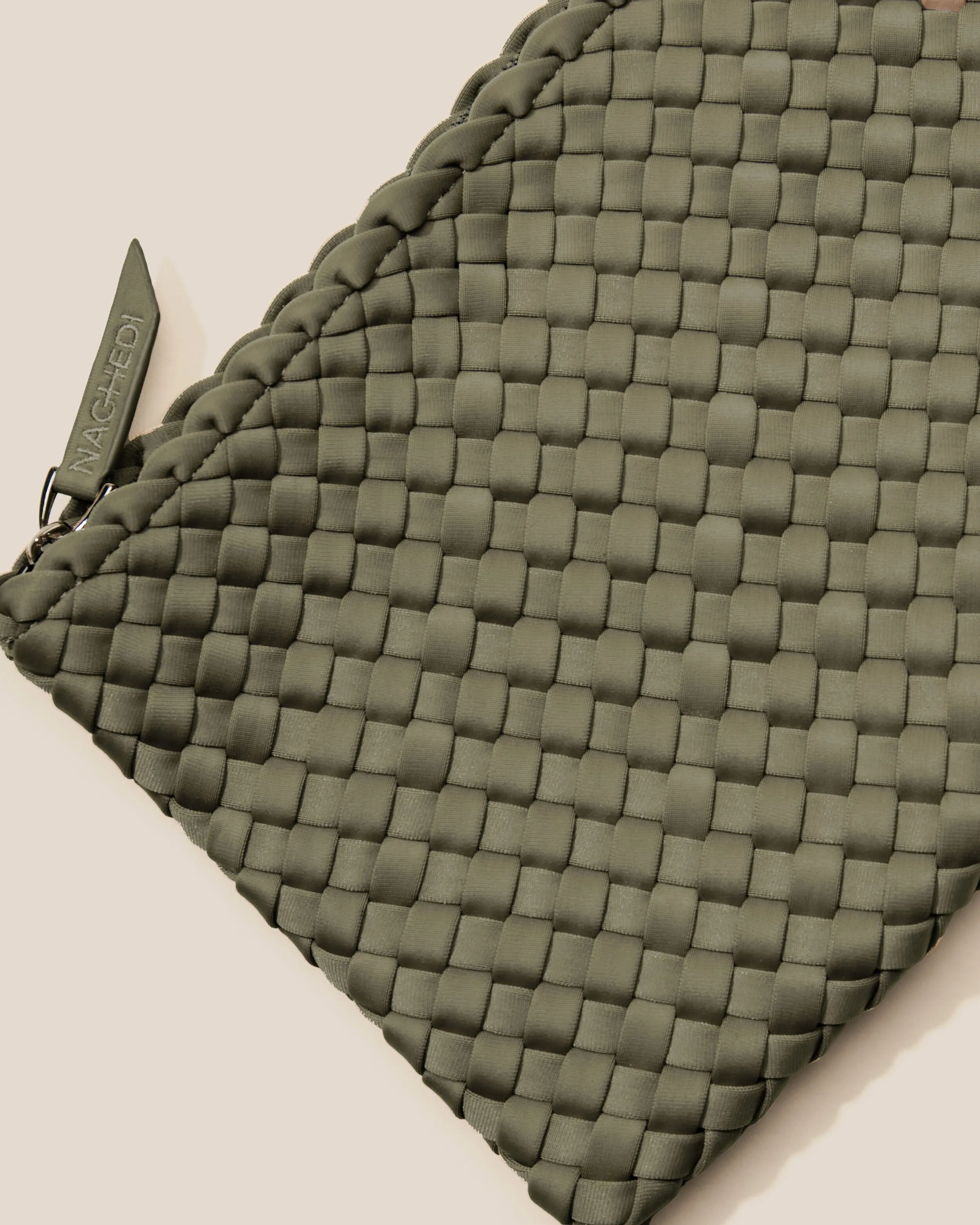 Nomad Medium Hobo | Olive sold by Naghedi product image thumbnail 3