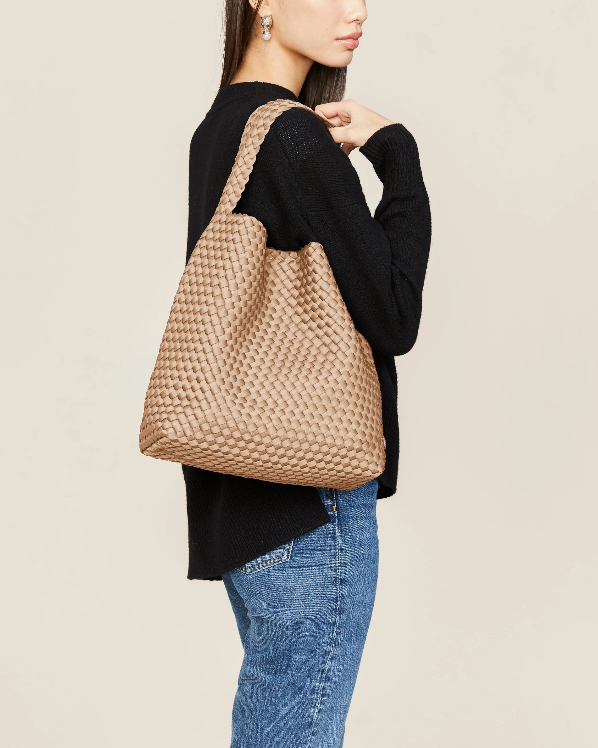 Nomad Medium Hobo | Camel sold by Naghedi product image thumbnail 5