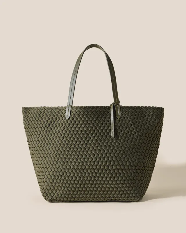Jetsetter Large Tote | Olive sold by Naghedi