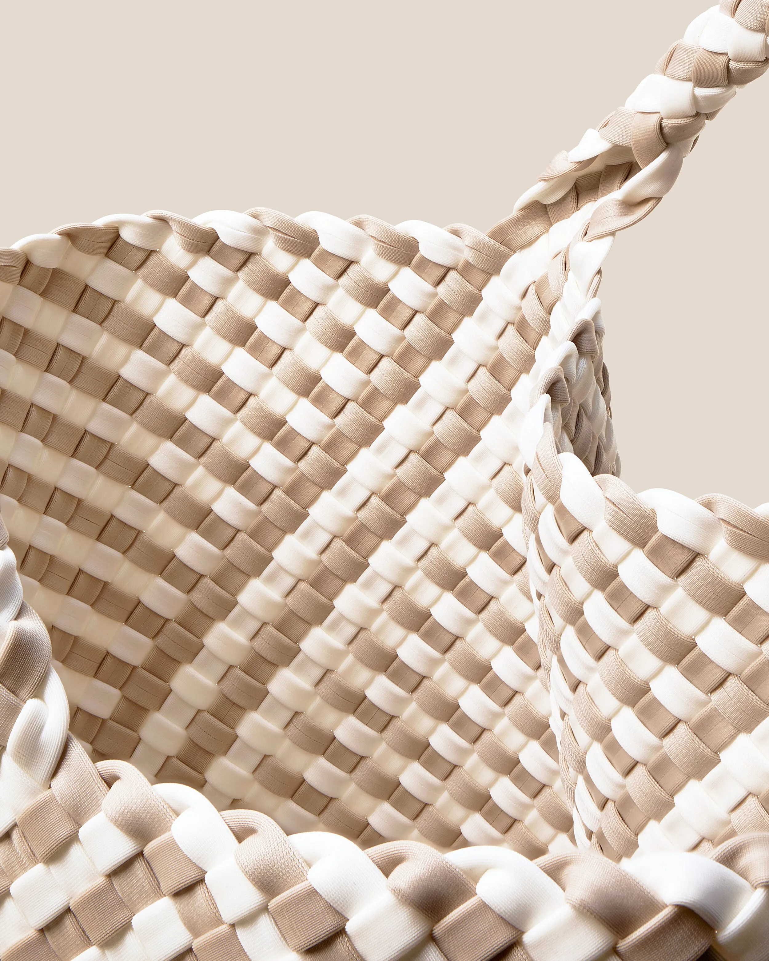 St. Barths Medium Tote Striped Geo | Mykonos sold by Naghedi product image thumbnail 2