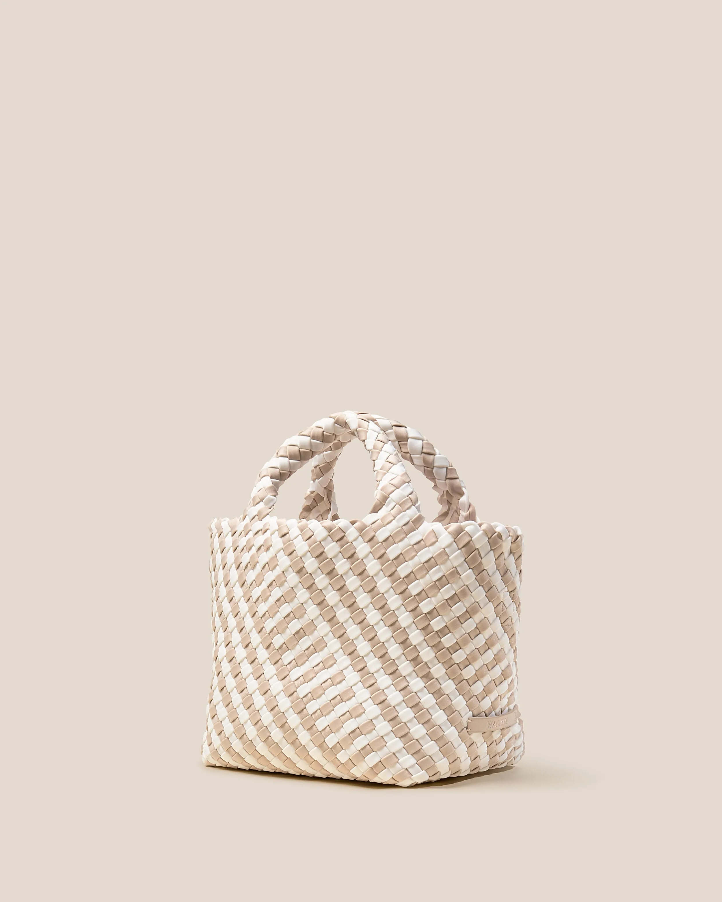 St. Barths Small Tote Striped Geo | Mykonos sold by Naghedi product image thumbnail 4