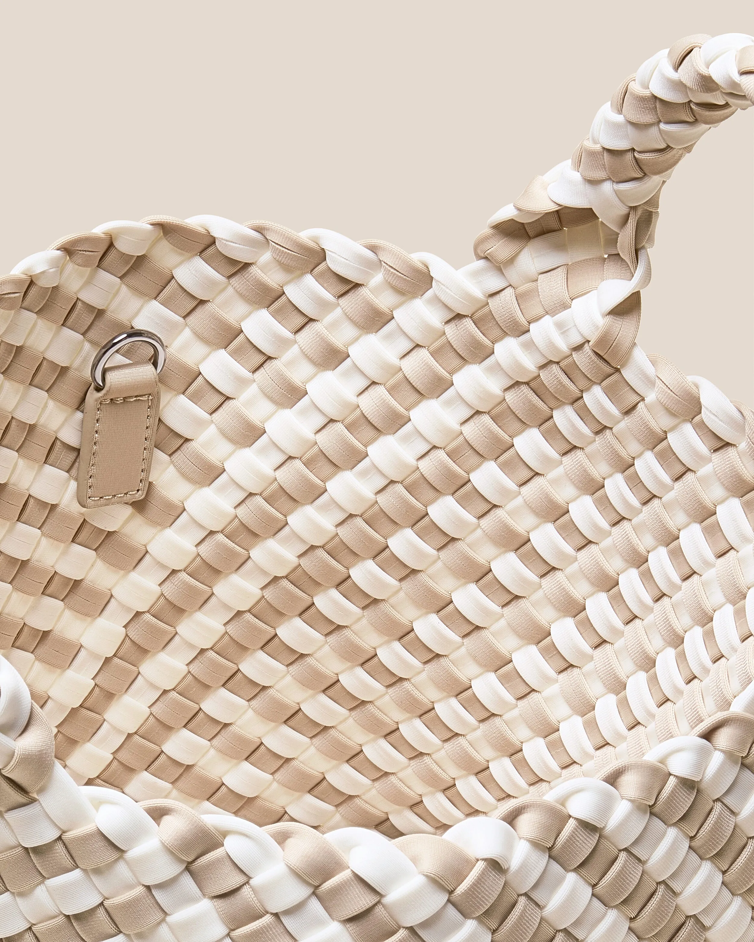 St. Barths Small Tote Striped Geo | Mykonos sold by Naghedi product image thumbnail 2