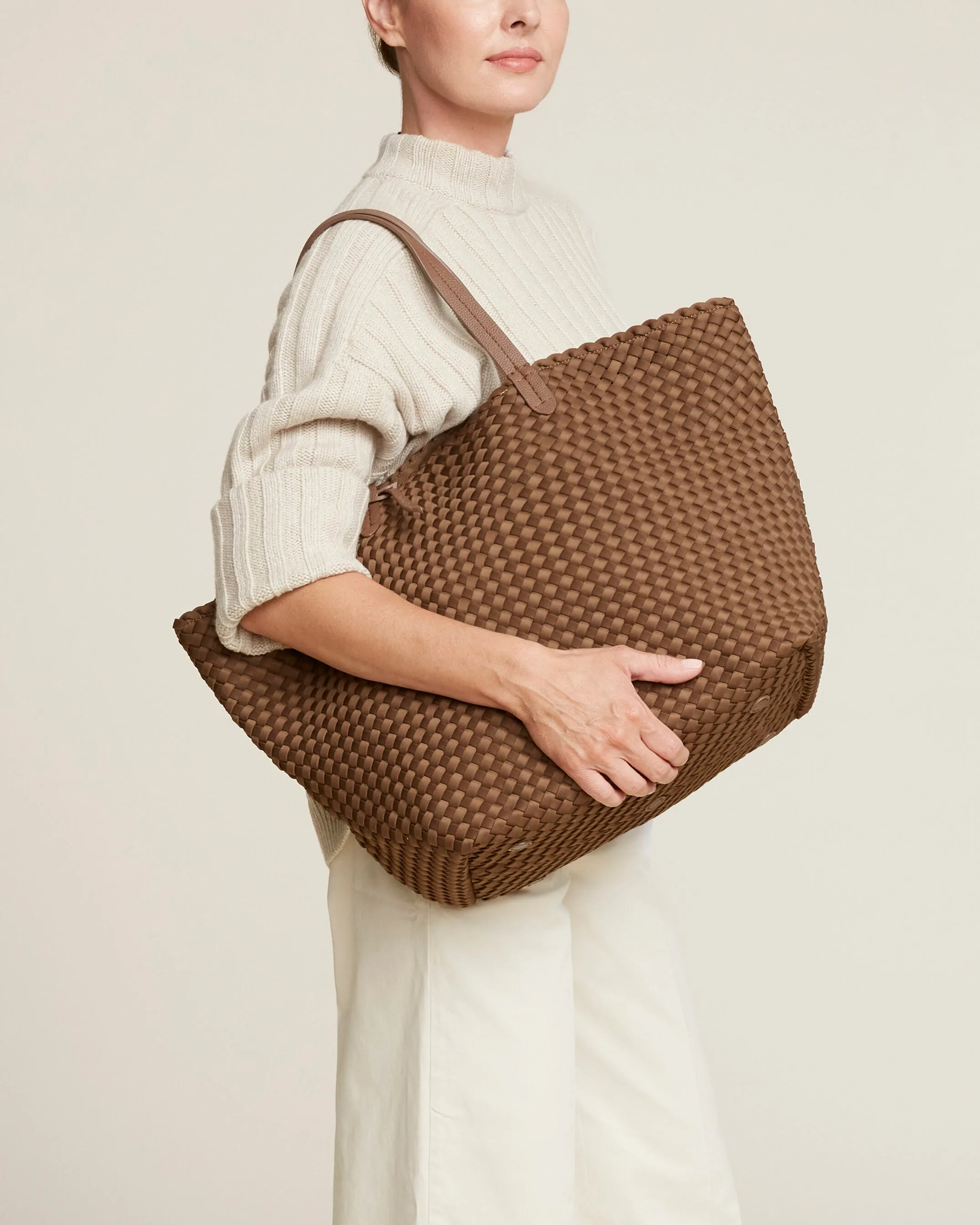 Jetsetter Large Tote | Mink (Original) sold by Naghedi product image thumbnail 4