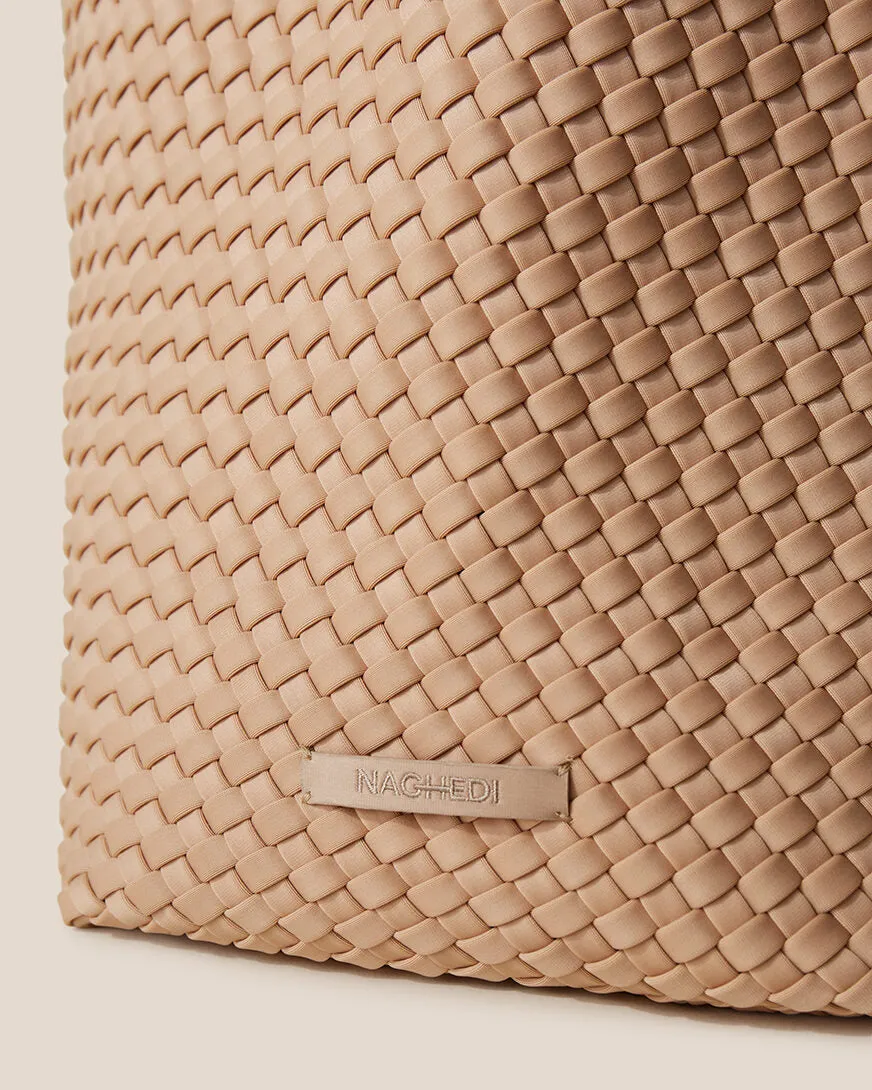 St. Barths Large Tote | Camel sold by Naghedi product image thumbnail 4