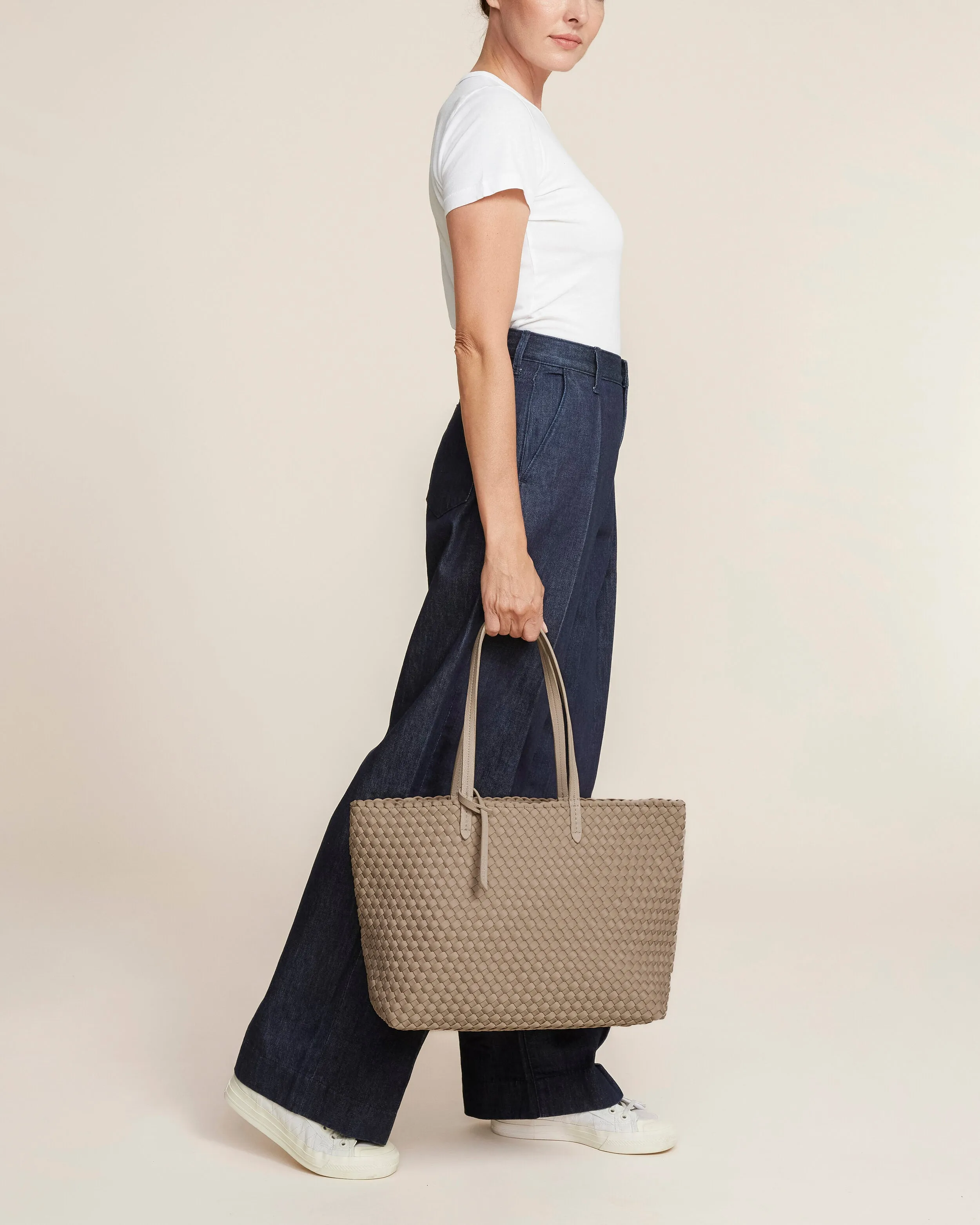 Jetsetter Small Tote | Cashmere (Original) sold by Naghedi product image thumbnail 5