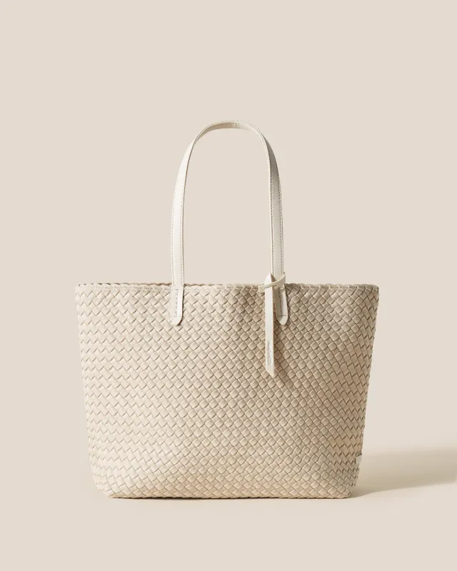Jetsetter Small Tote | Ecru (Original) sold by Naghedi