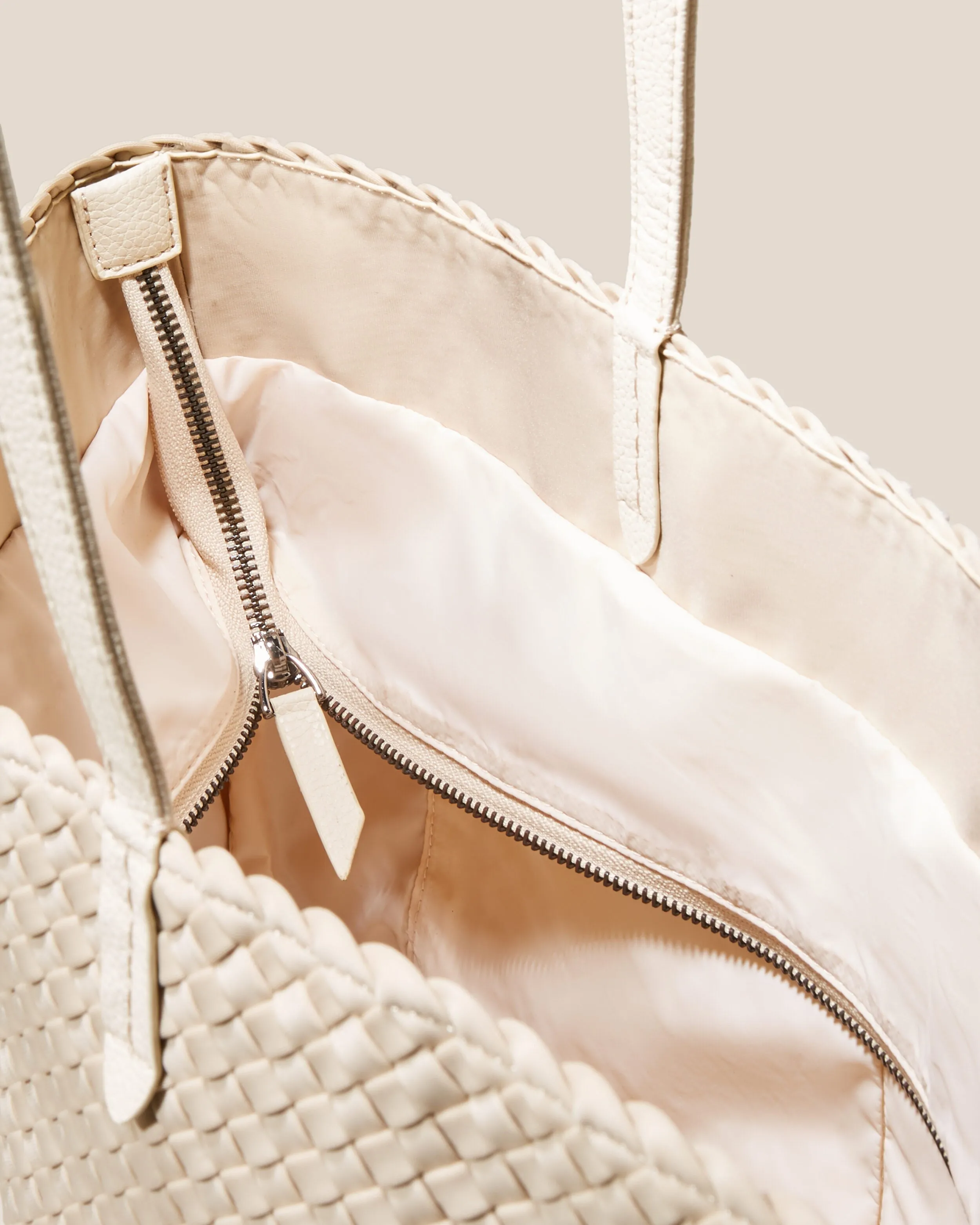 Jetsetter Small Tote | Ecru (Original) sold by Naghedi product image thumbnail 2