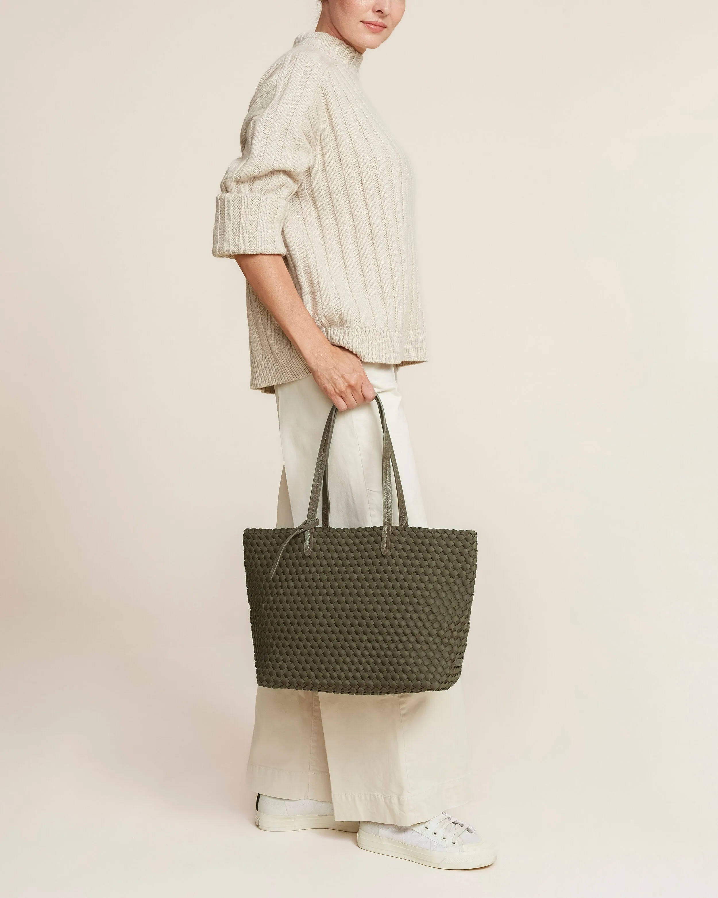 Jetsetter Small Tote | Olive sold by Naghedi product image thumbnail 5