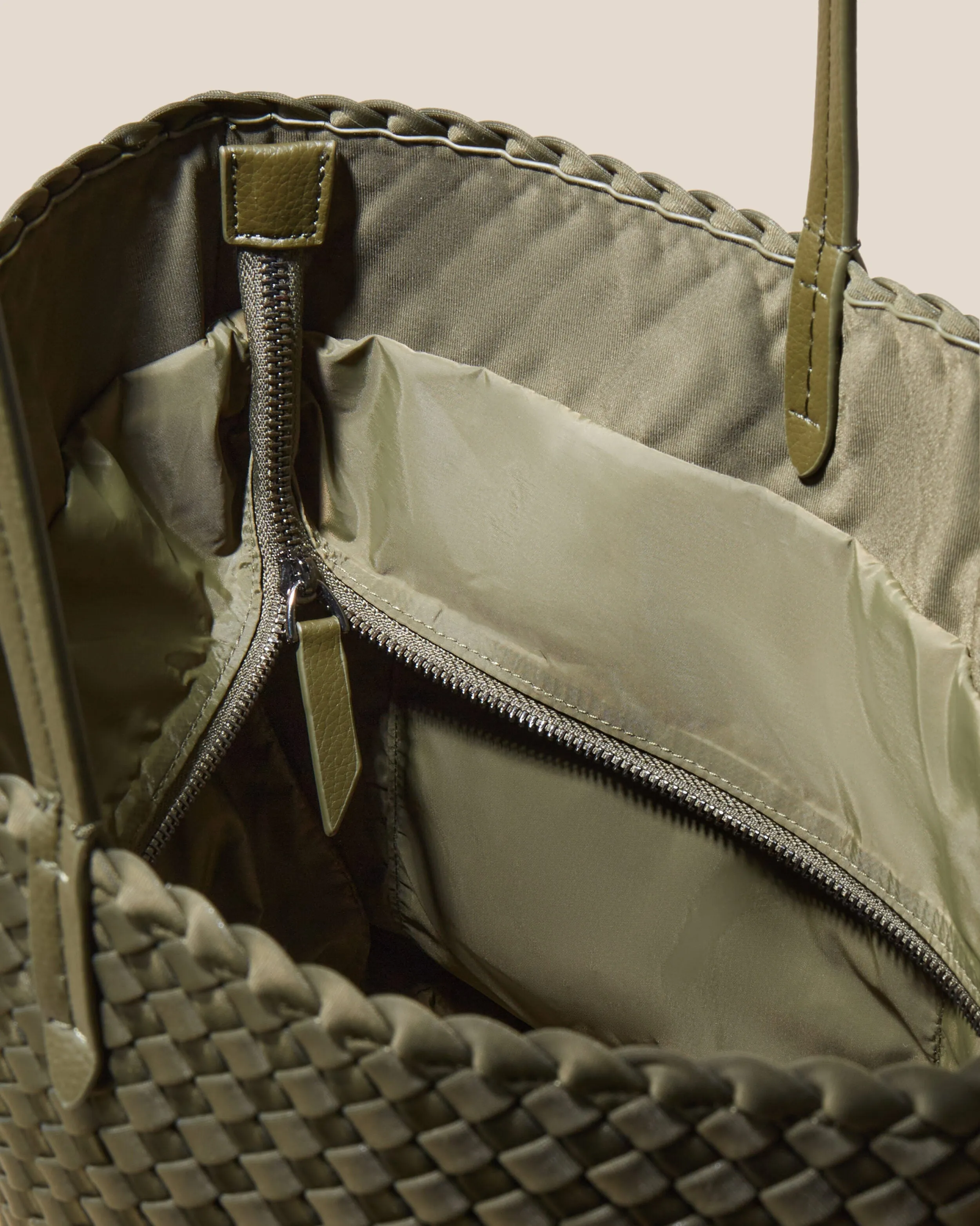 Jetsetter Small Tote | Olive sold by Naghedi product image thumbnail 2
