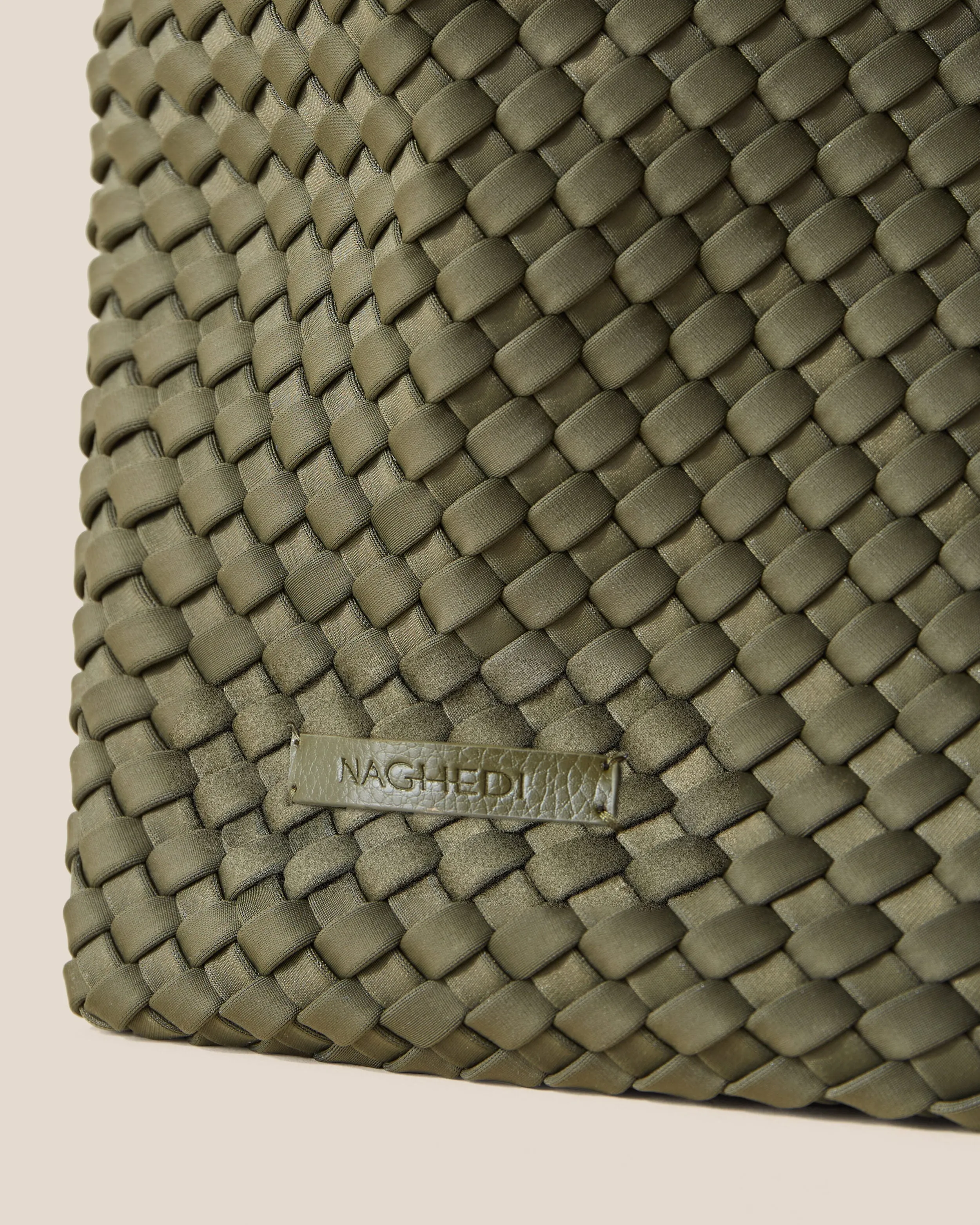 Jetsetter Small Tote | Olive sold by Naghedi product image thumbnail 3