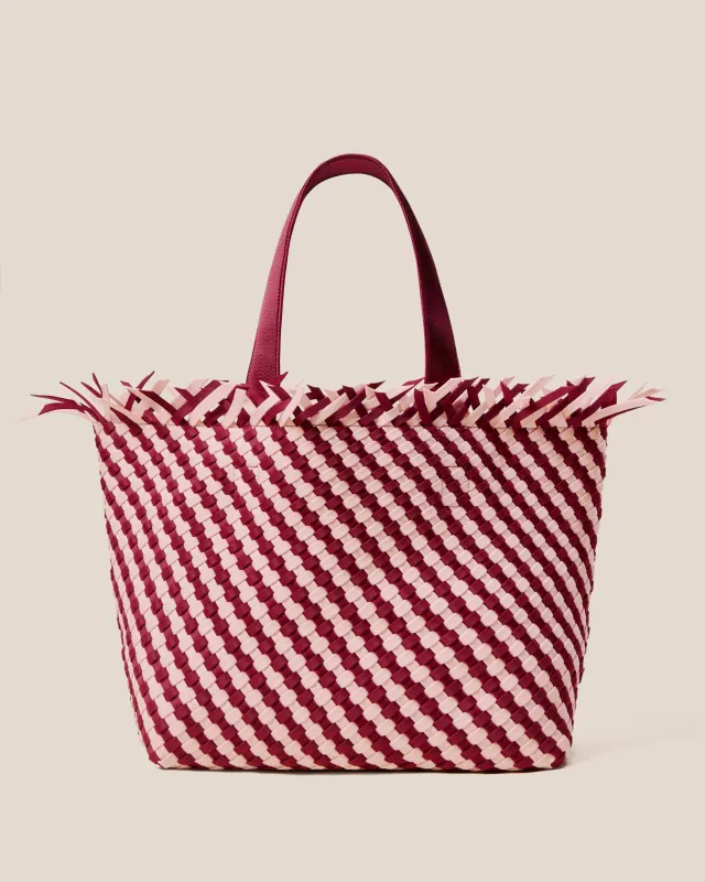 Havana Medium Tote Striped | Jaipur sold by Naghedi