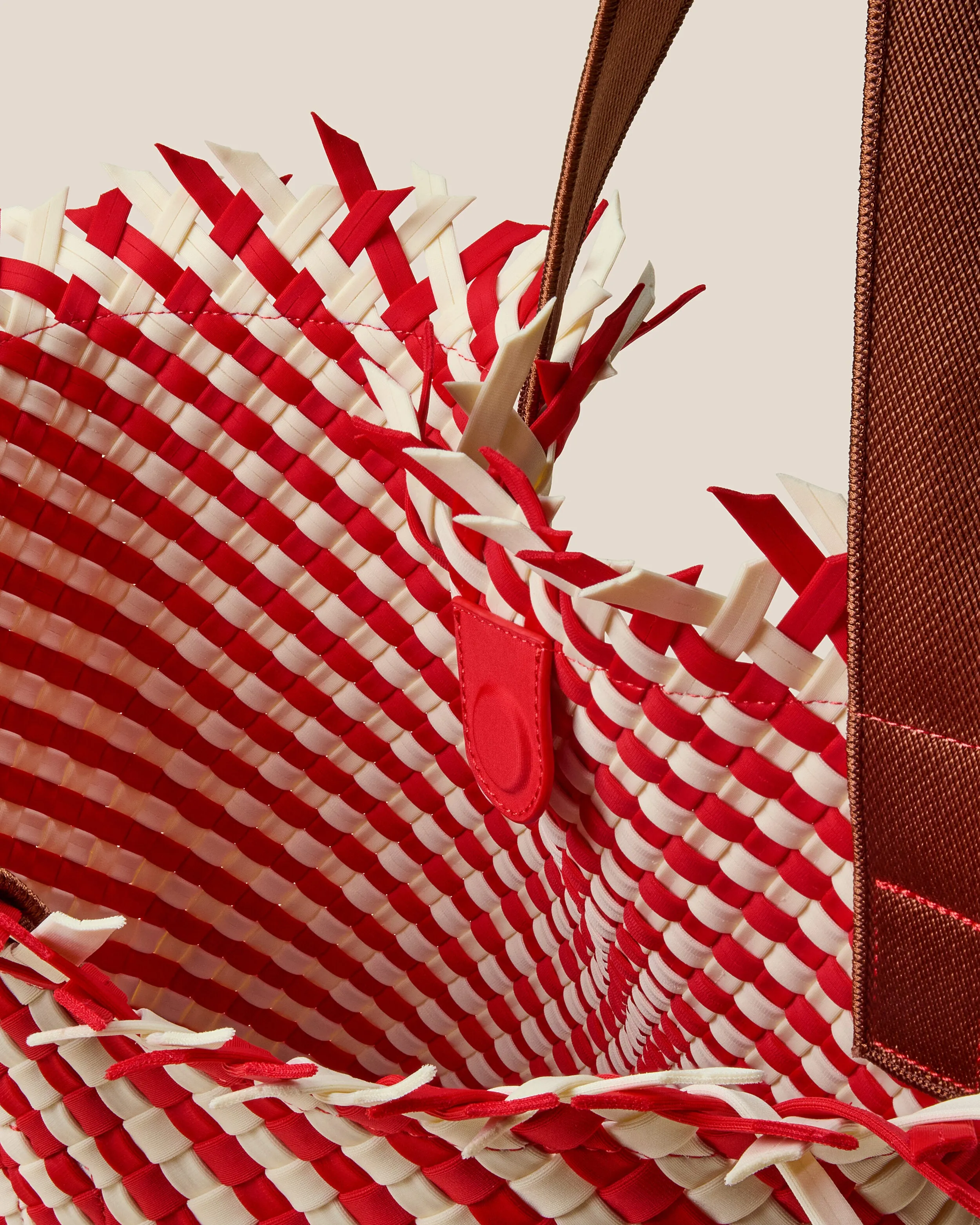 Havana Medium Tote Striped | Amalfi sold by Naghedi product image thumbnail 2