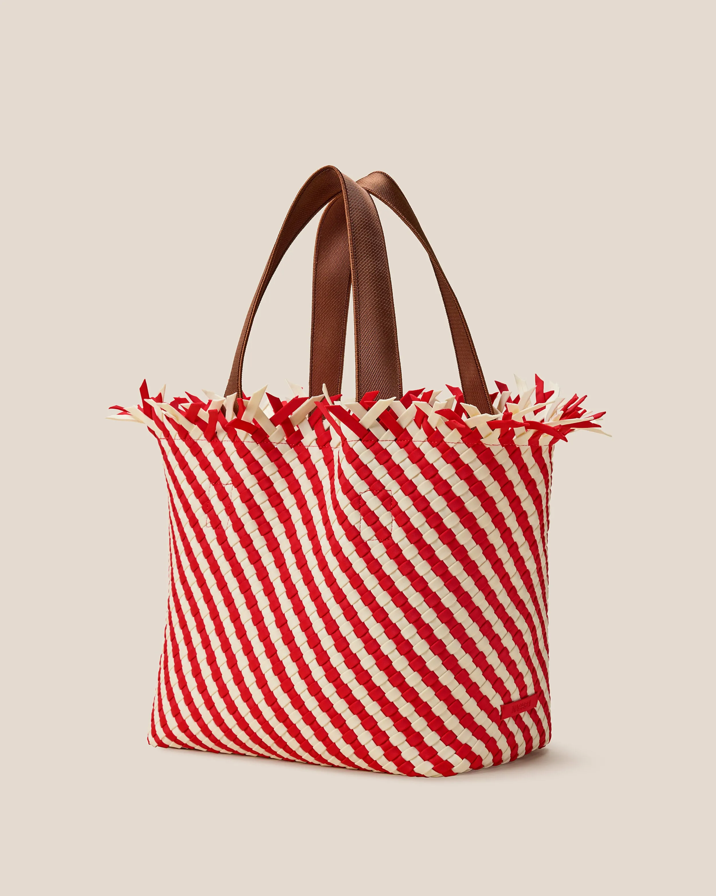 Havana Medium Tote Striped | Amalfi sold by Naghedi product image thumbnail 4