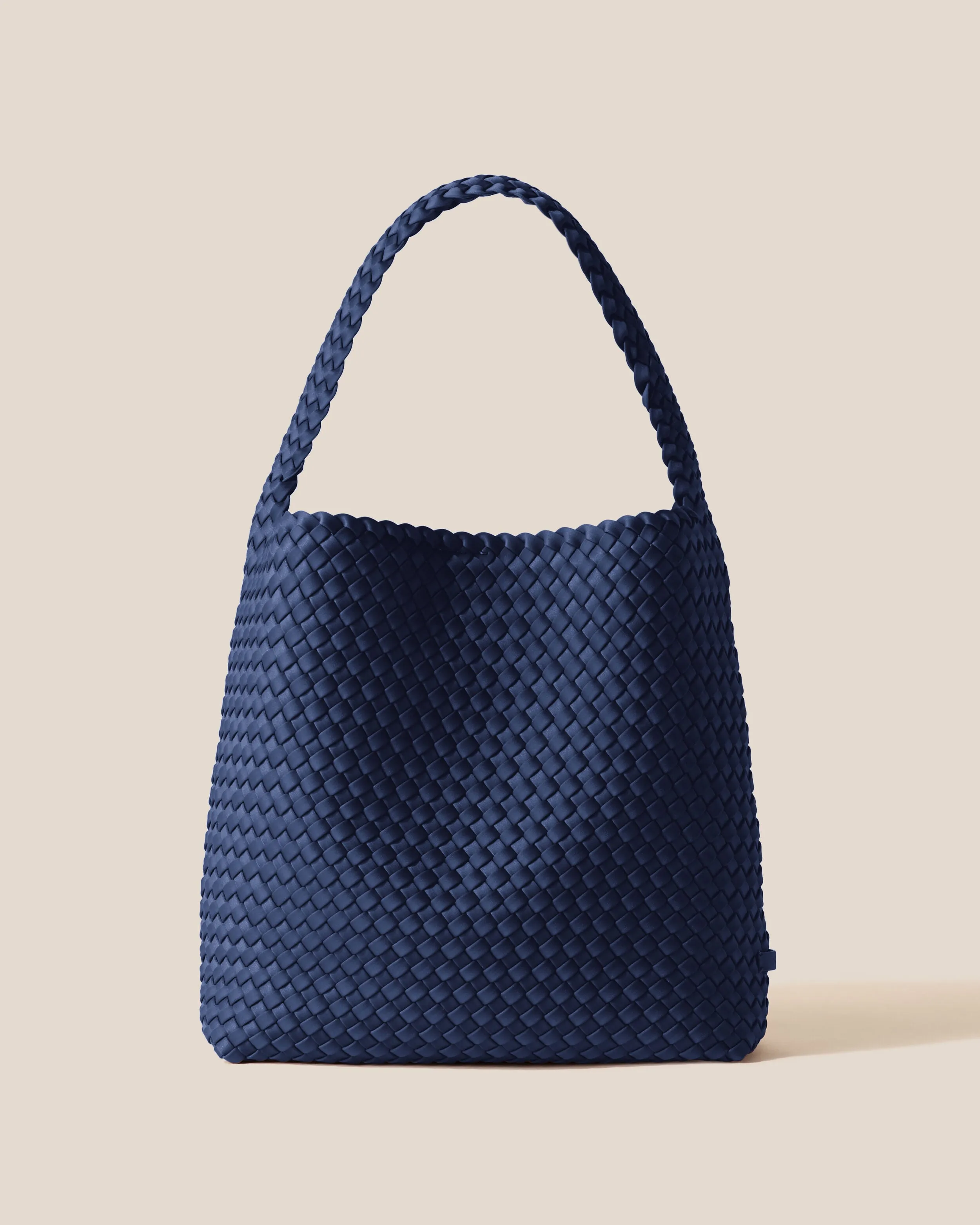 Nomad Medium Hobo | Ink Blue sold by Naghedi