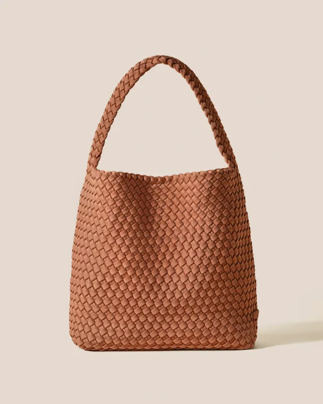 Nomad Medium Hobo | Cocoa sold by Naghedi