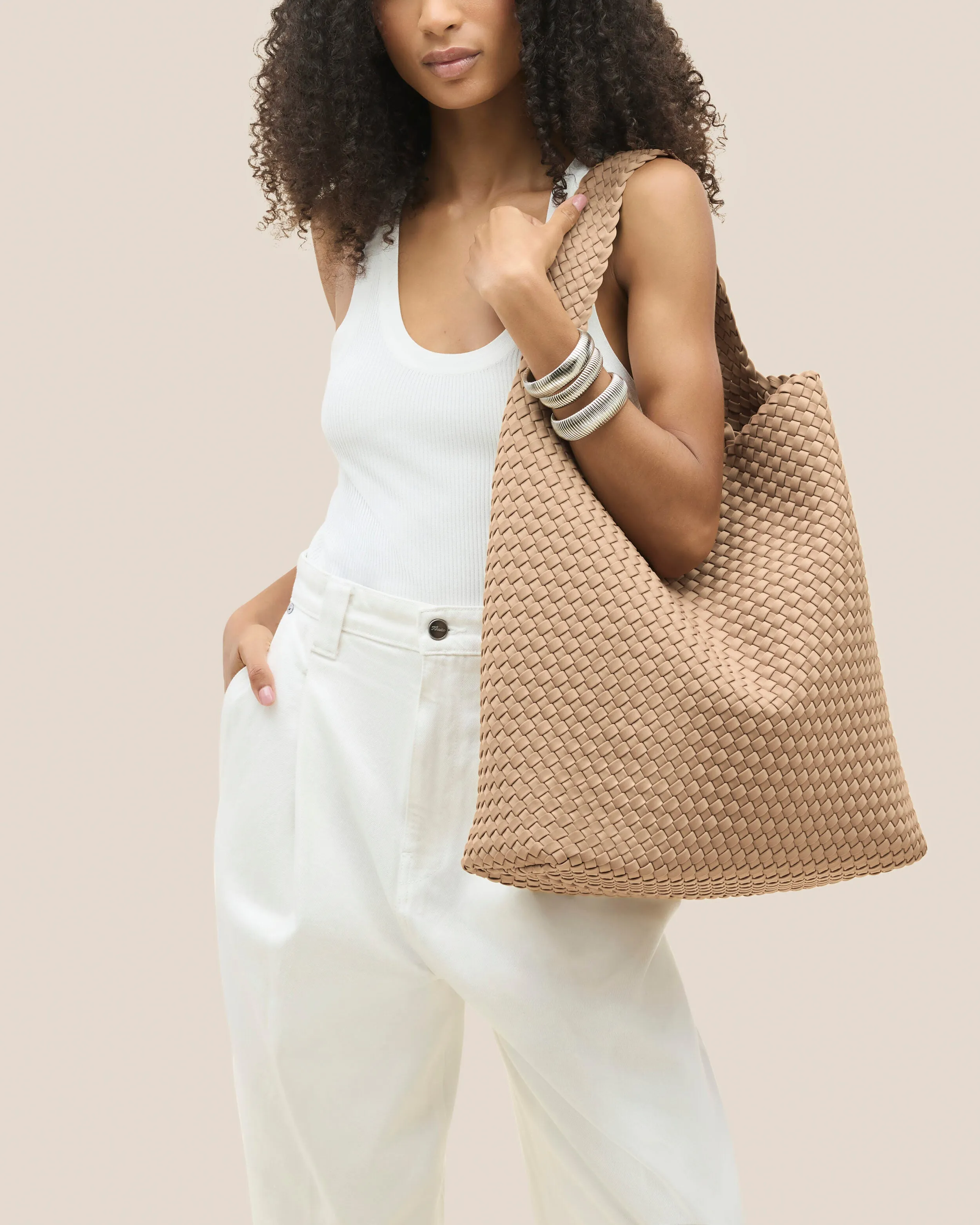 Nomad Large Hobo | Camel sold by Naghedi product image thumbnail 5