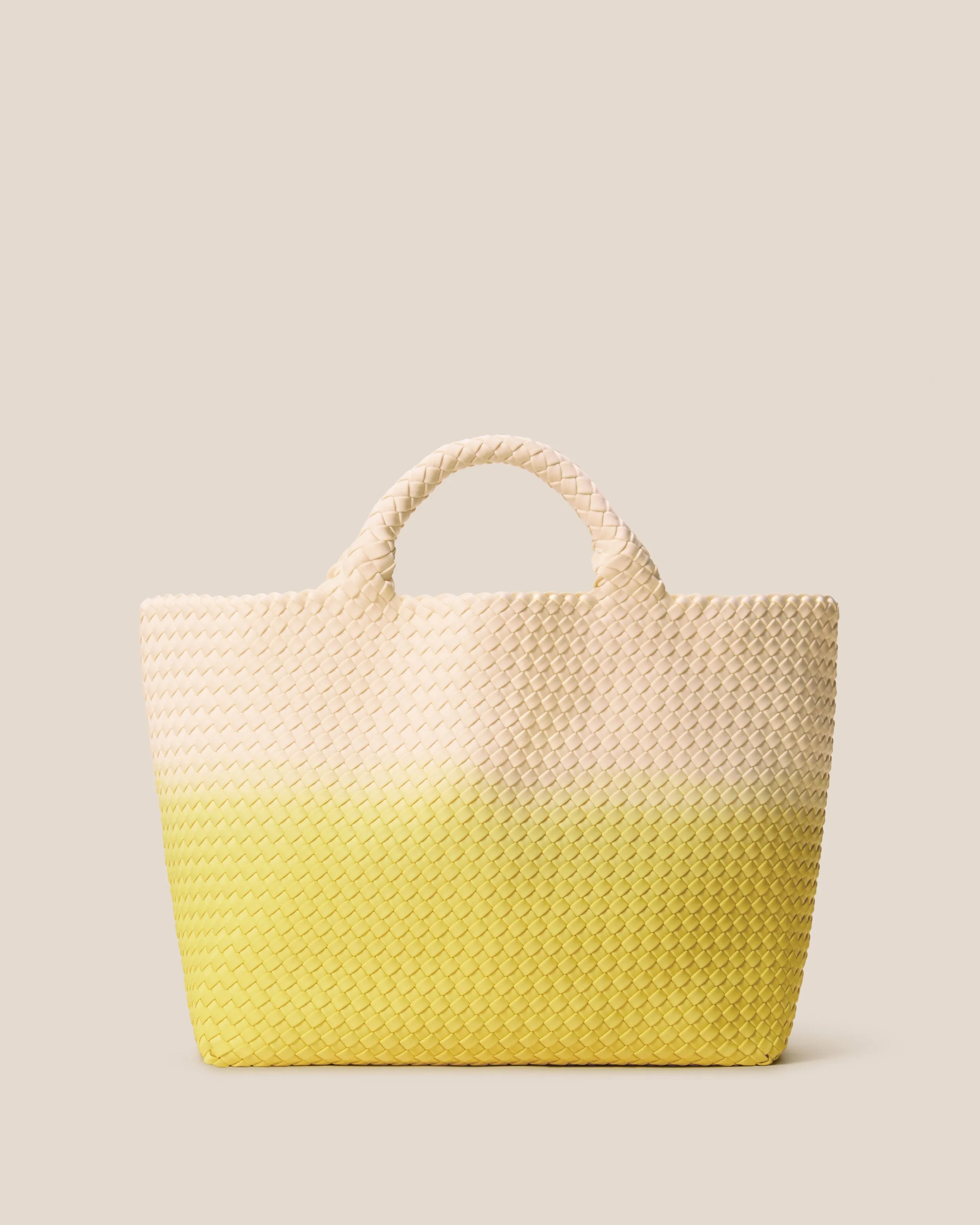 St. Barths Medium Tote Dip Dyed | Ginkgo sold by Naghedi