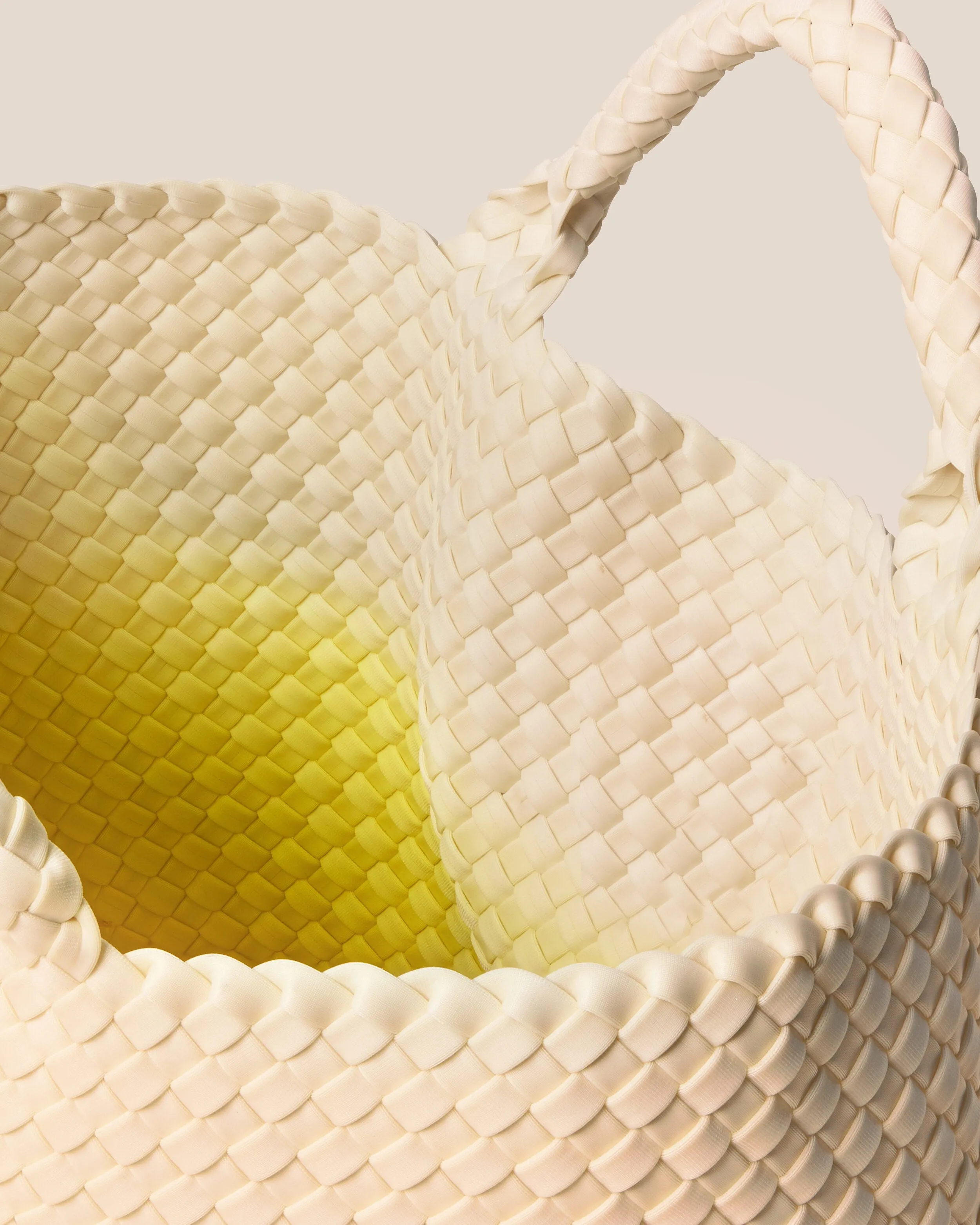 St. Barths Medium Tote Dip Dyed | Ginkgo sold by Naghedi product image thumbnail 2