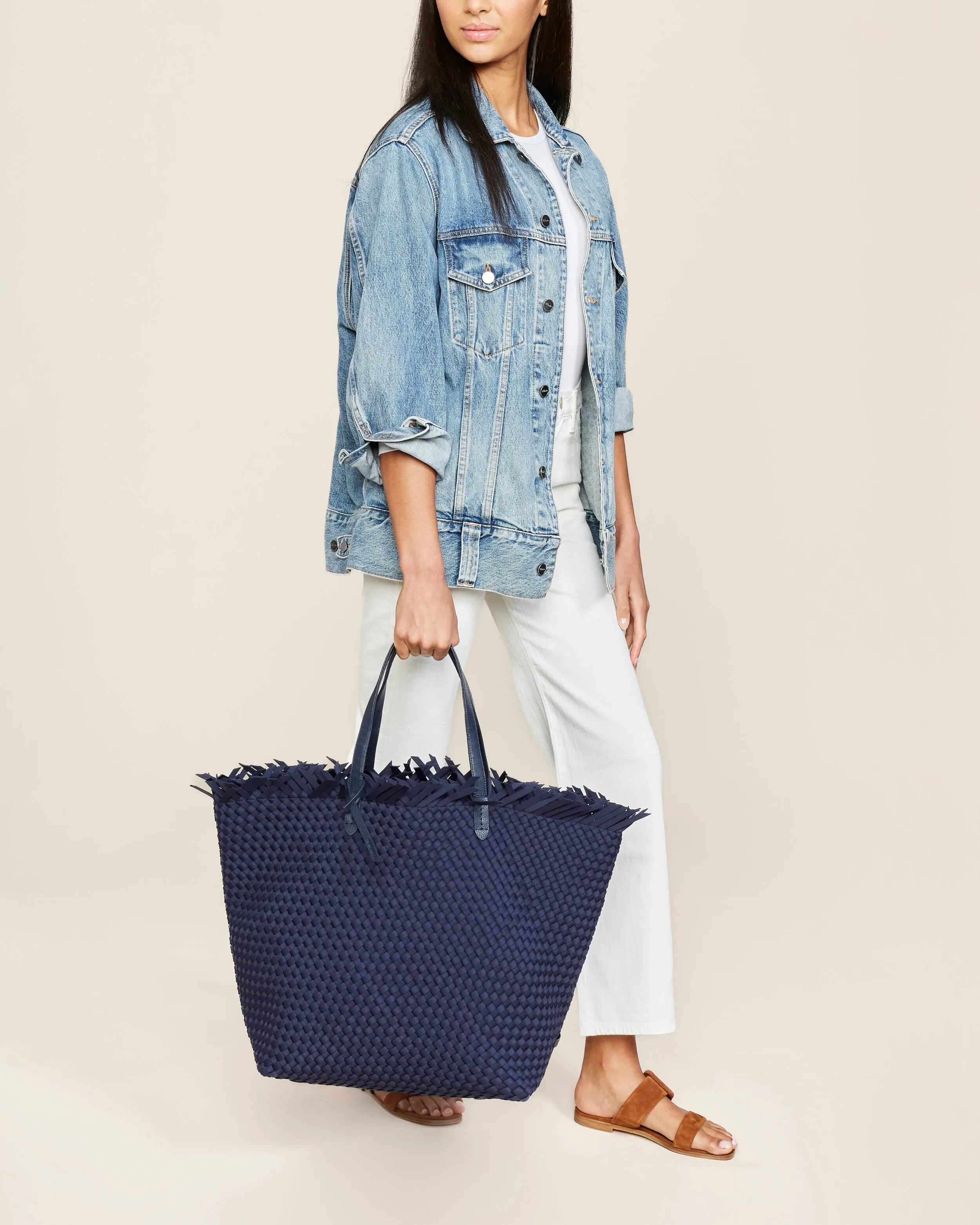 Havana Travel Tote | Ink Blue sold by Naghedi product image thumbnail 5