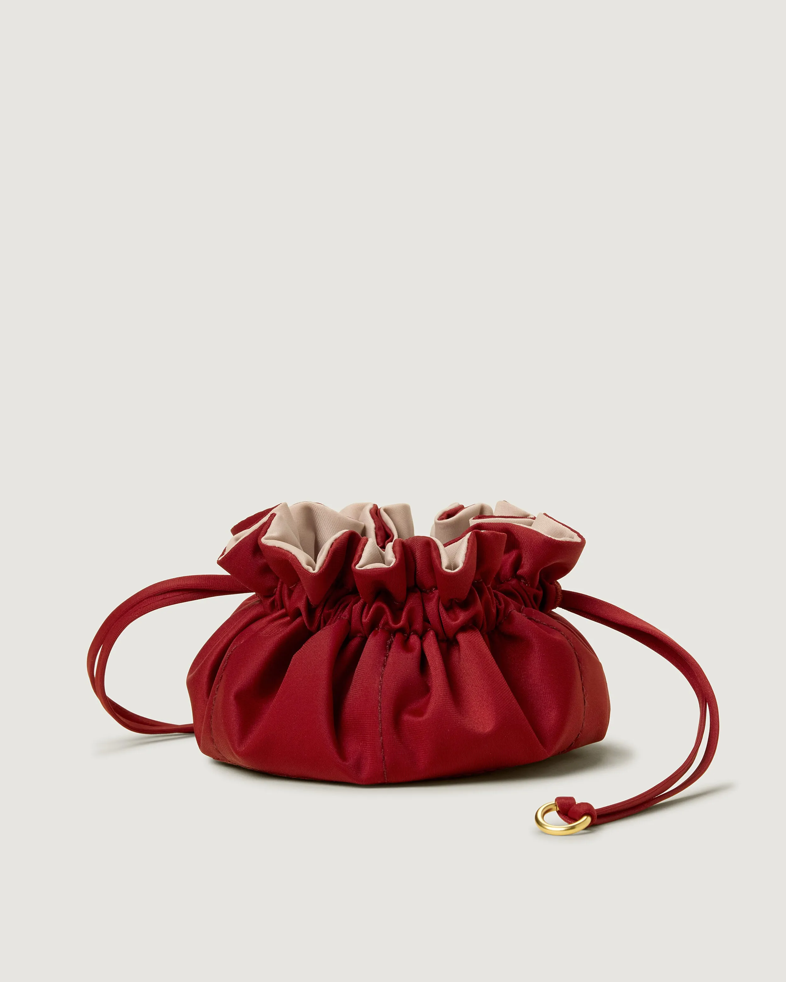 Lotus Petit Jewelry Pouch | Rosso sold by Naghedi