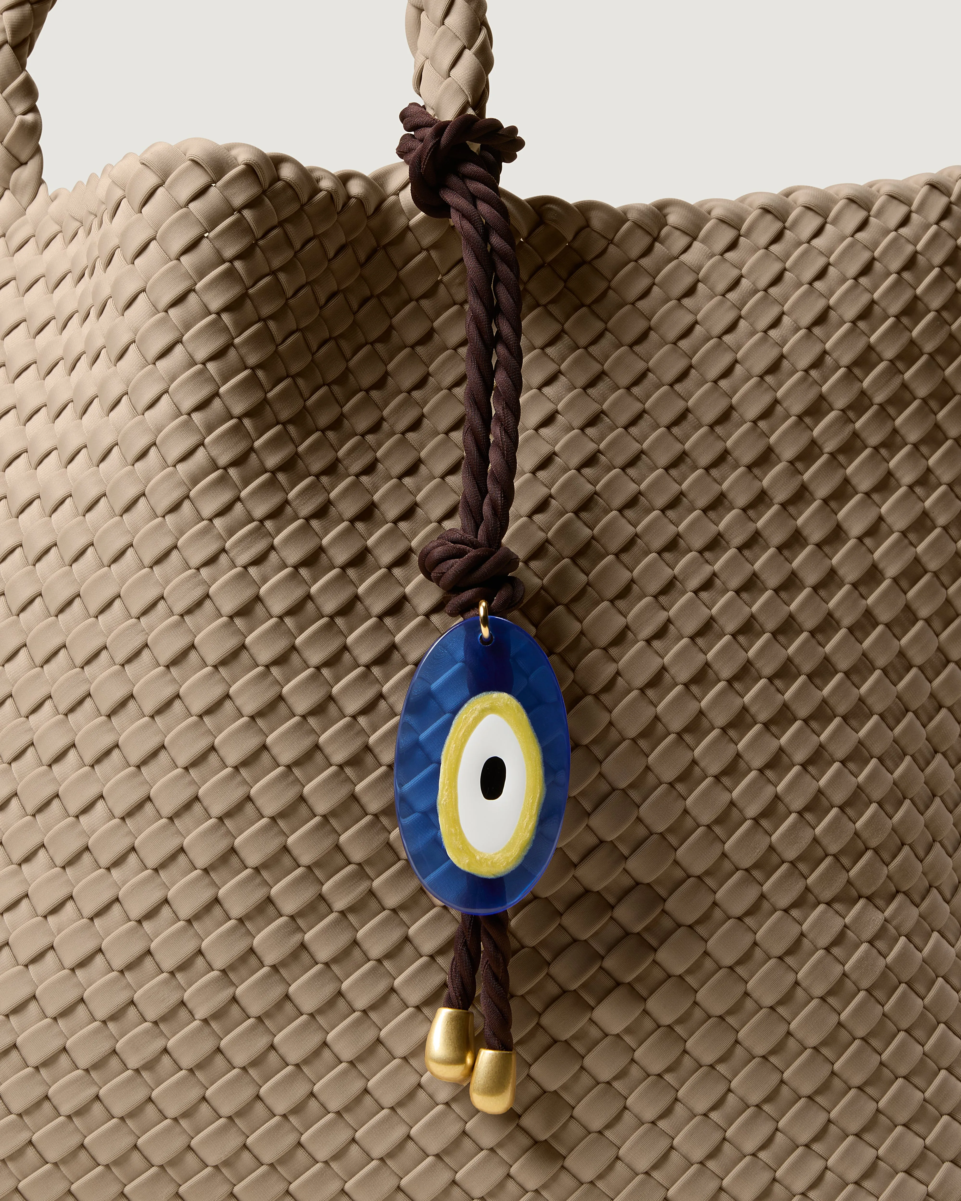 Evil Eye Bag Charm | Chocolate sold by Naghedi product image thumbnail 3