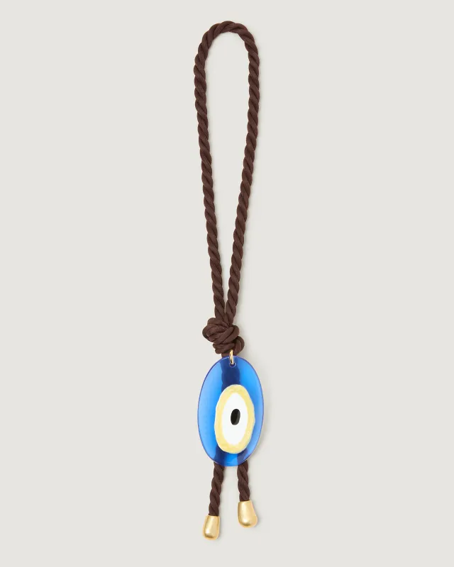 Evil Eye Bag Charm | Chocolate made by Naghedi