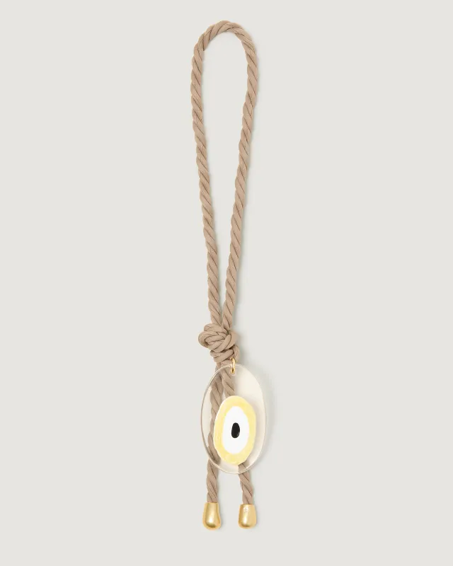 Evil Eye Bag Charm | Cashmere made by Naghedi