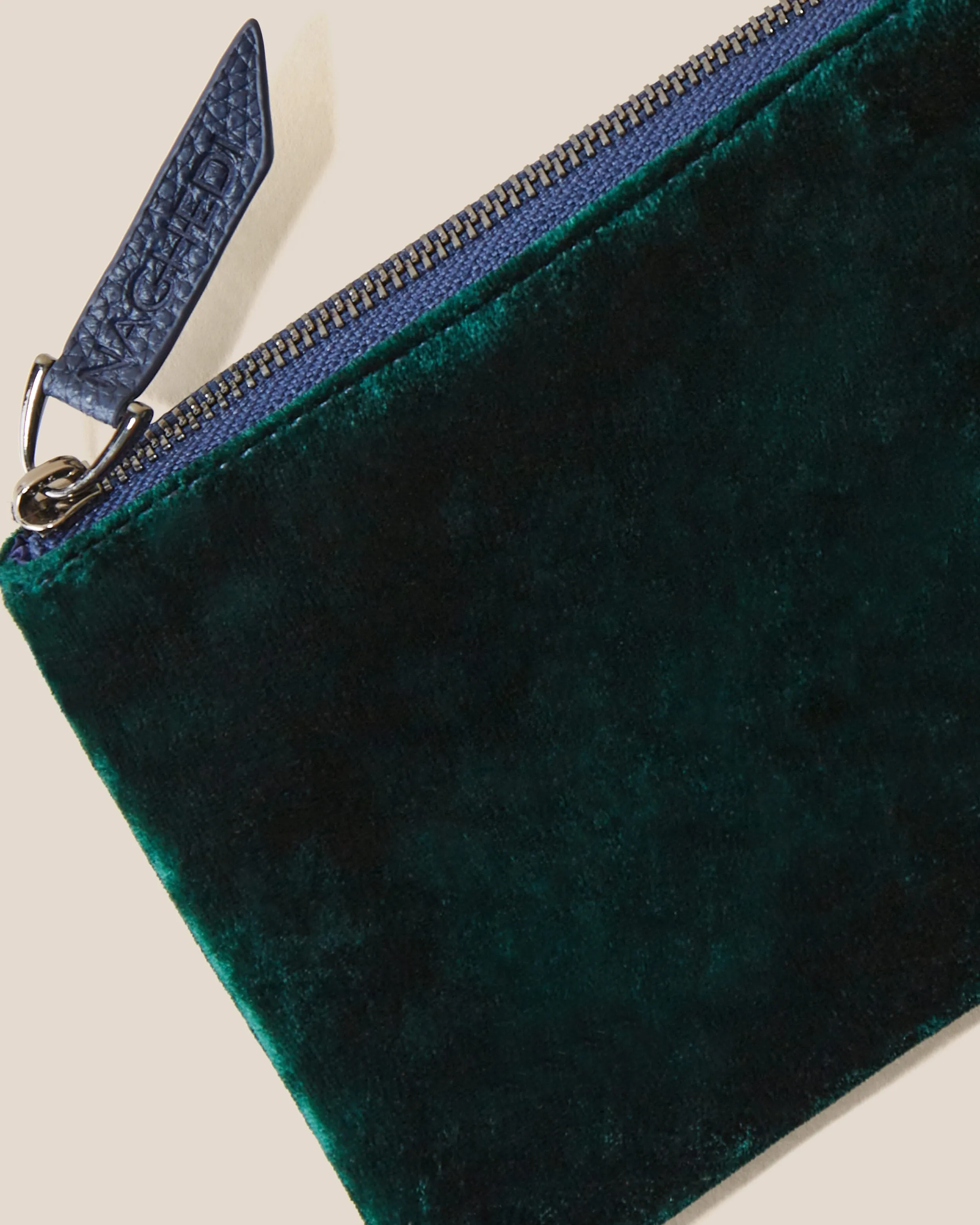 St. Barths Petit Tote Velvet | Emerald sold by Naghedi product image thumbnail 3