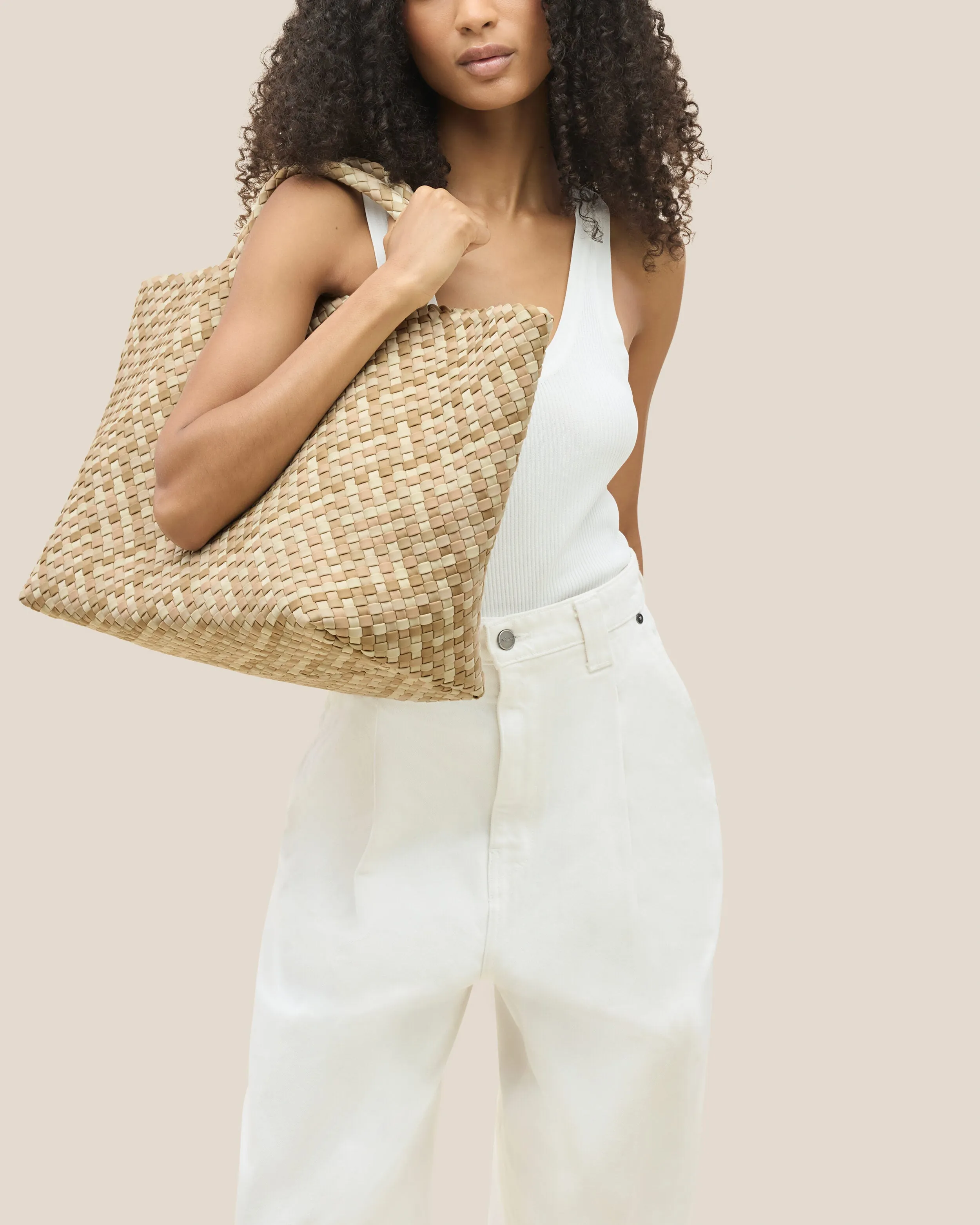 St. Barths Large Tote Melange | Lanai sold by Naghedi product image thumbnail 5