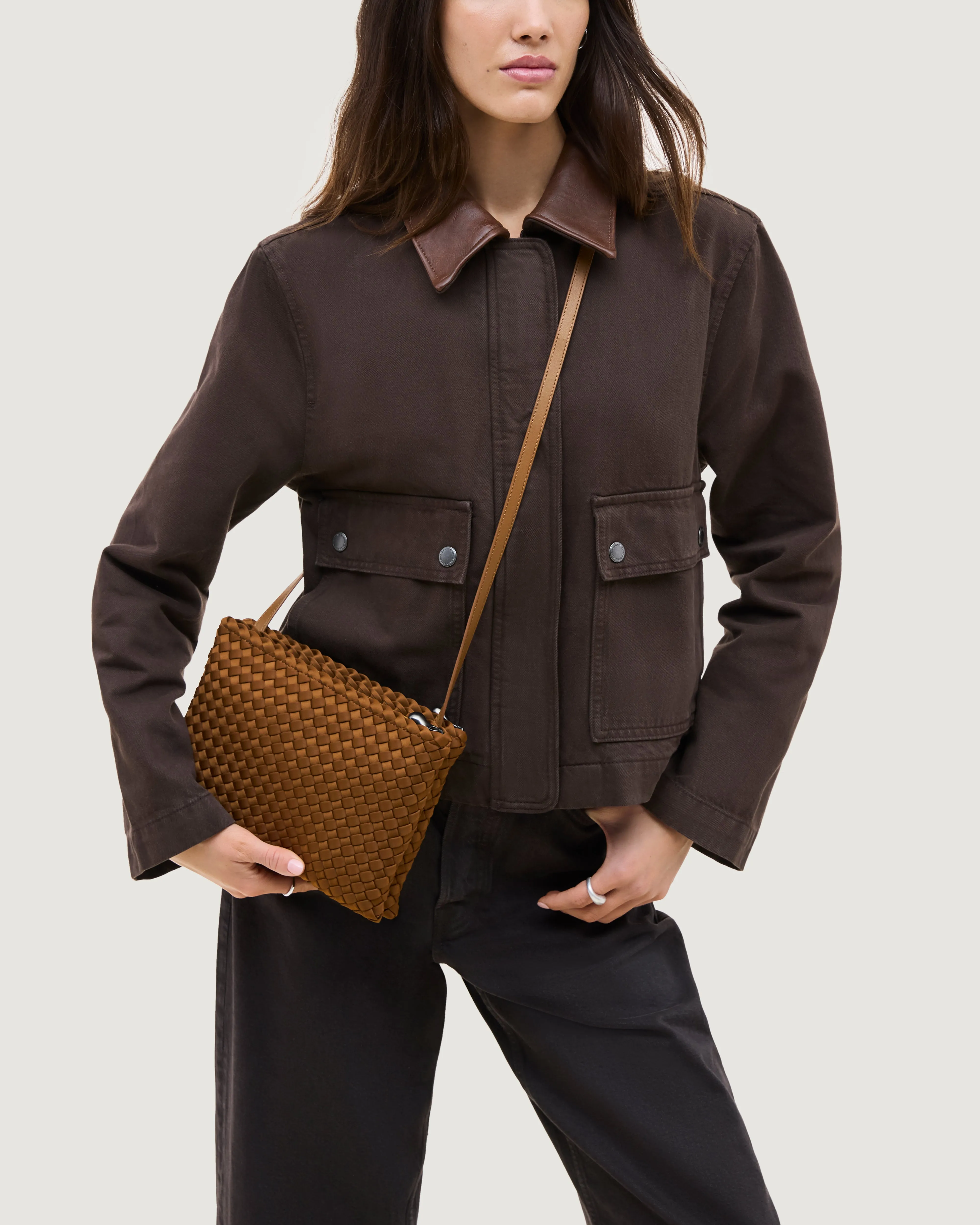 Soho Envelope Crossbody | Teak sold by Naghedi product image thumbnail 5
