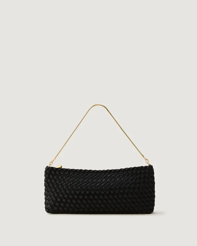 Gala Clutch Satin | Onyx made by Naghedi