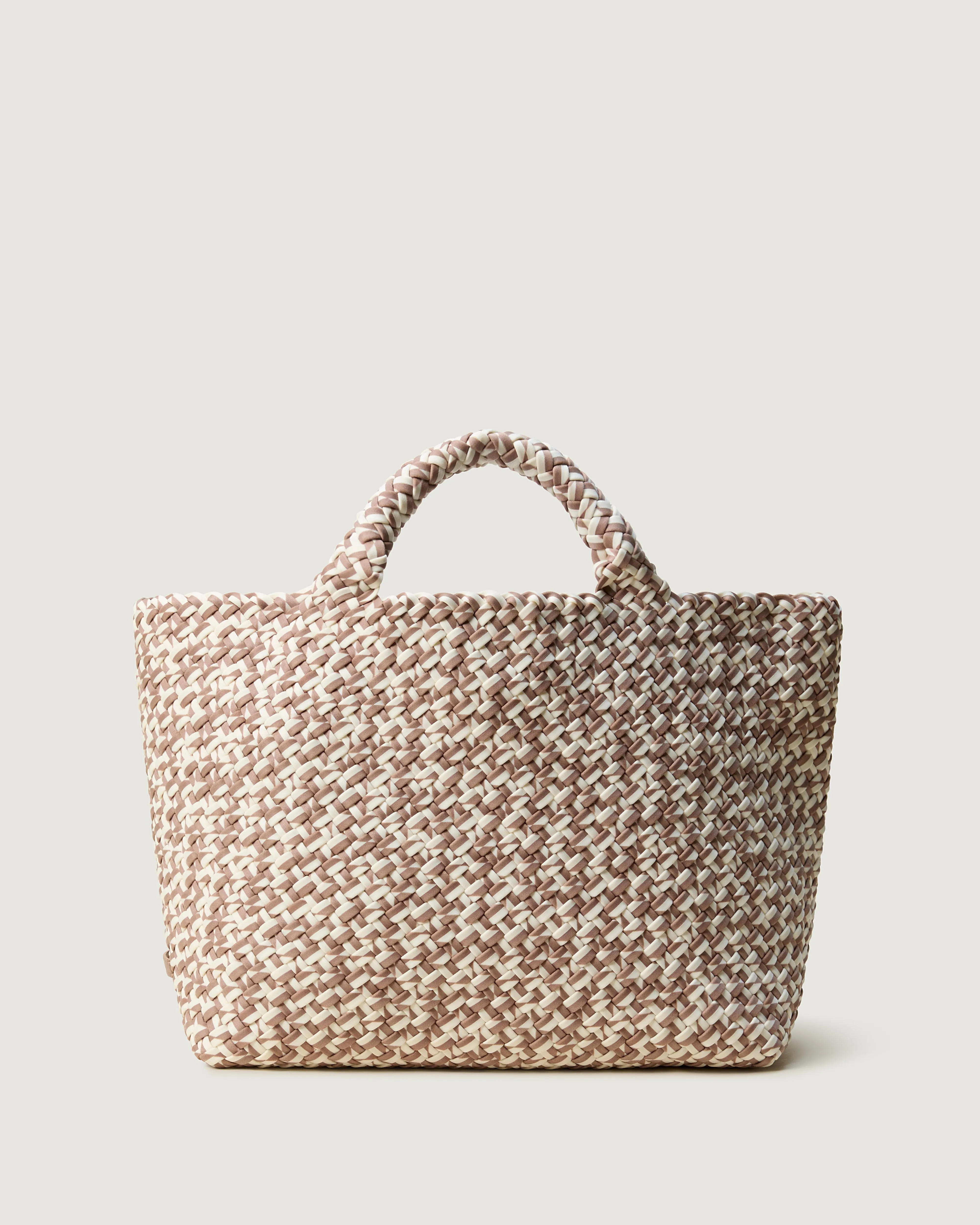 St. Barths Medium Tote Prism | Flax sold by Naghedi