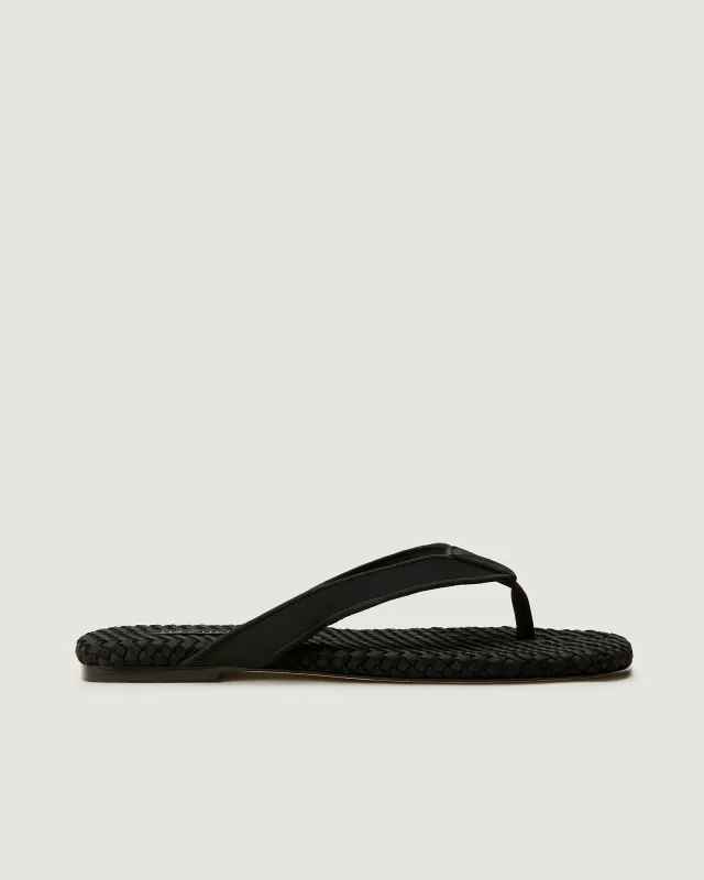 Hydra Flip Flop | Onyx sold by Naghedi