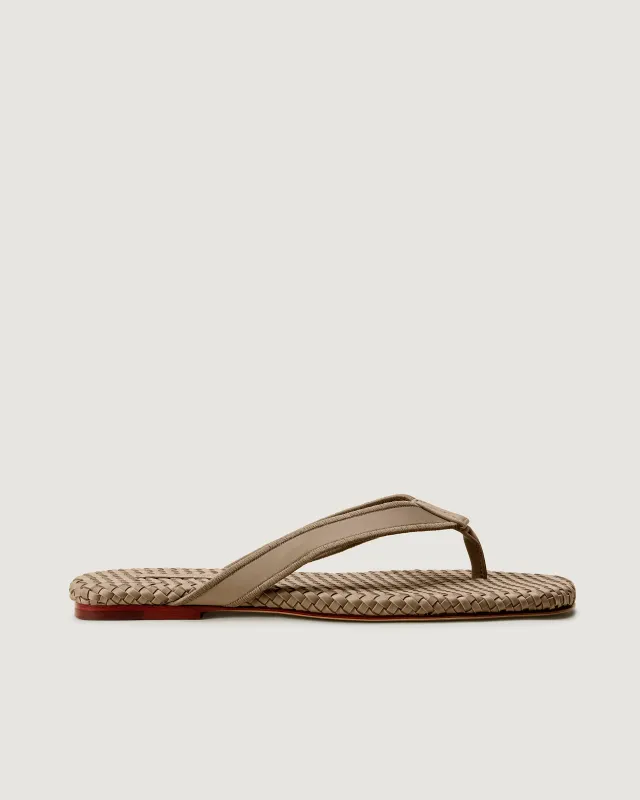 Hydra Flip Flop | Cashmere sold by Naghedi